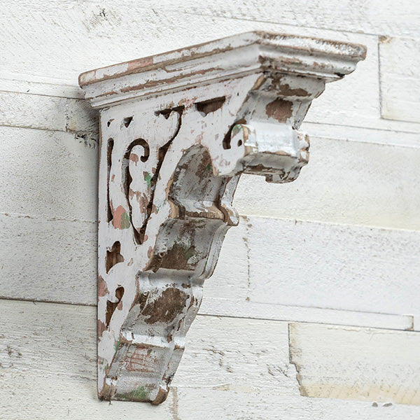 Antique Inspired Distressed Wooden Corbel, Pick Your Style (Online Exclusive)