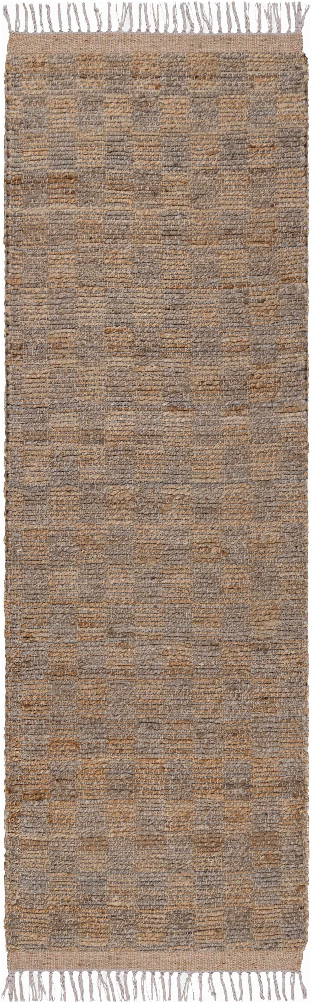 Lonut Checkered Jute Area Rug - Promo  (online exclusive