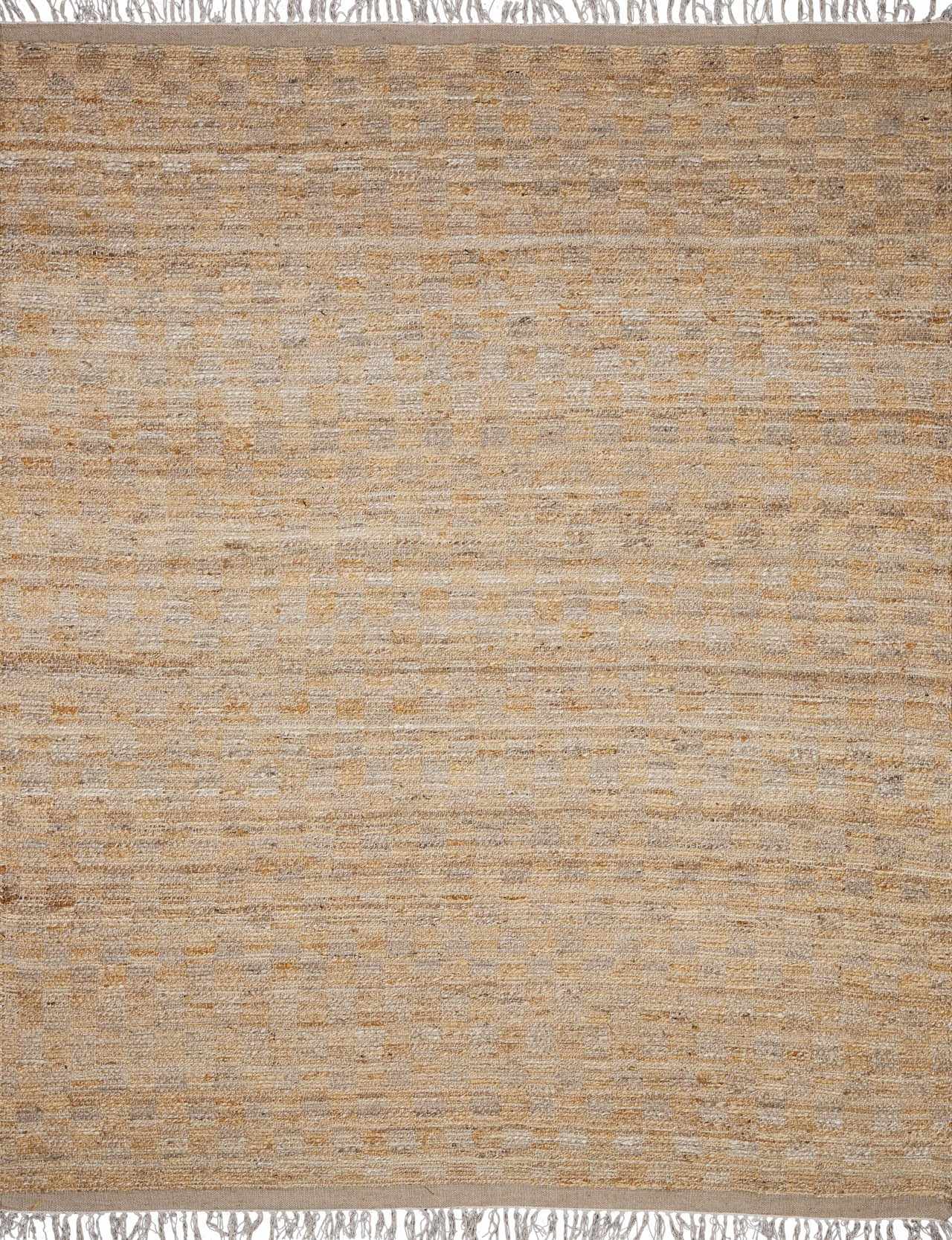 Lonut Checkered Jute Area Rug - Promo  (online exclusive