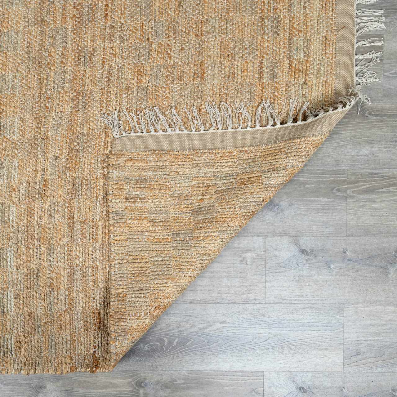 Lonut Checkered Jute Area Rug - Promo  (online exclusive