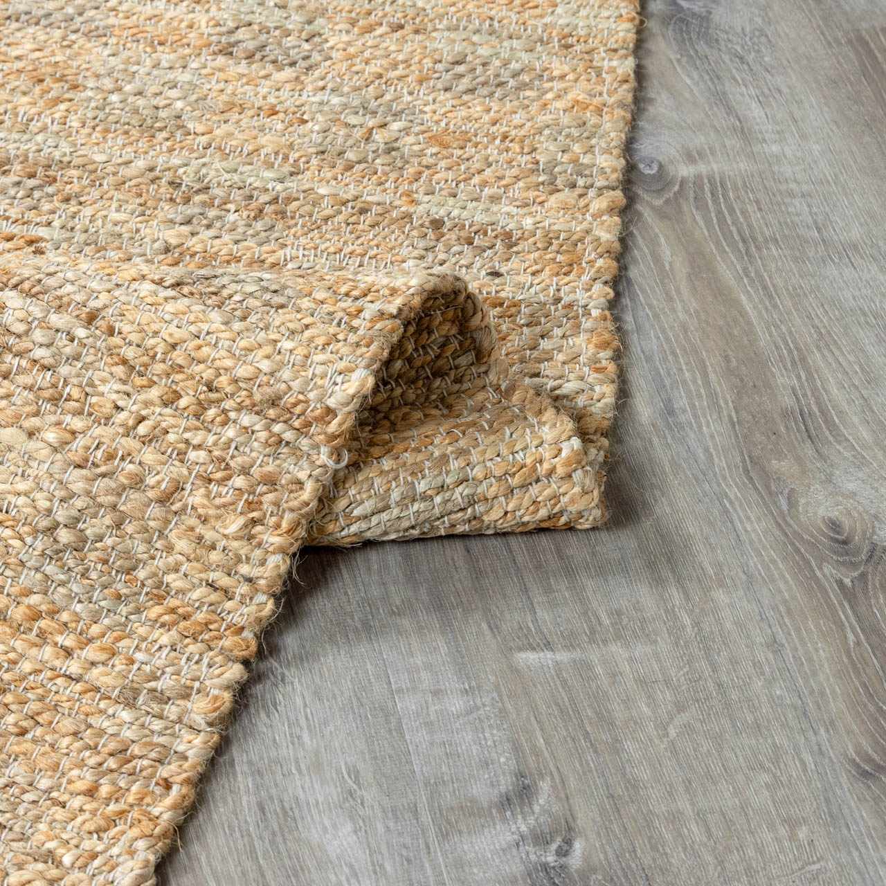 Lonut Checkered Jute Area Rug - Promo  (online exclusive