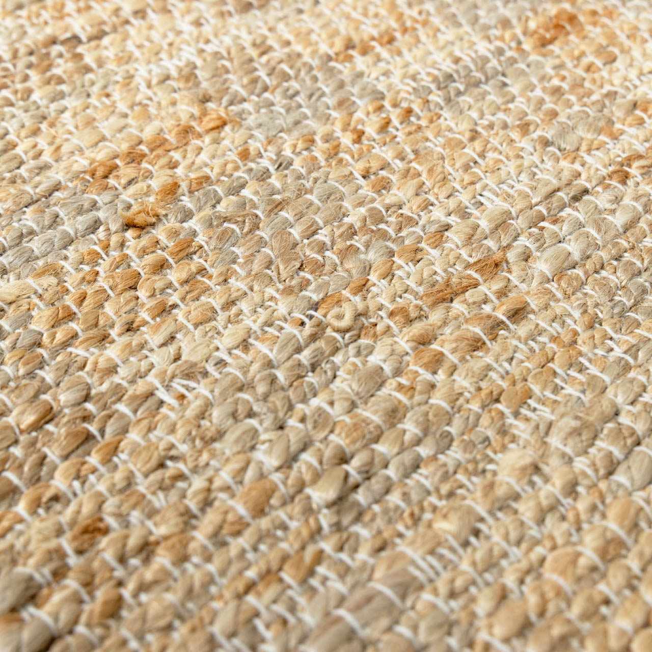 Lonut Checkered Jute Area Rug - Promo  (online exclusive