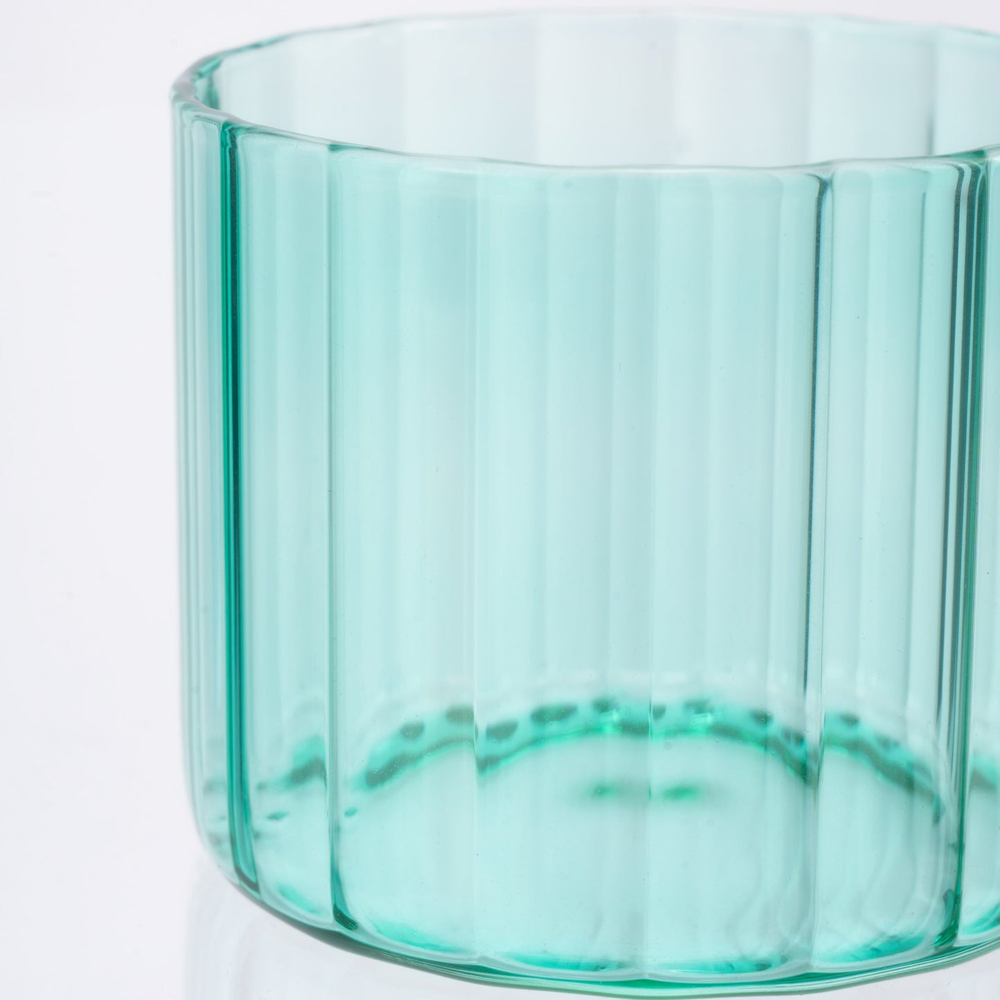 Glass Canister Set & Bamboo Lid - Diamond Blue (Online Exclusive)