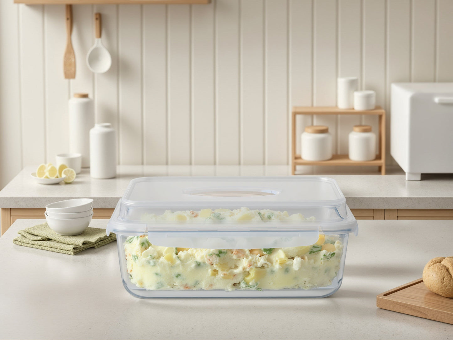 Bake & Carry Glass Set (5 Containers, Vanilla) (Online Exclusive)