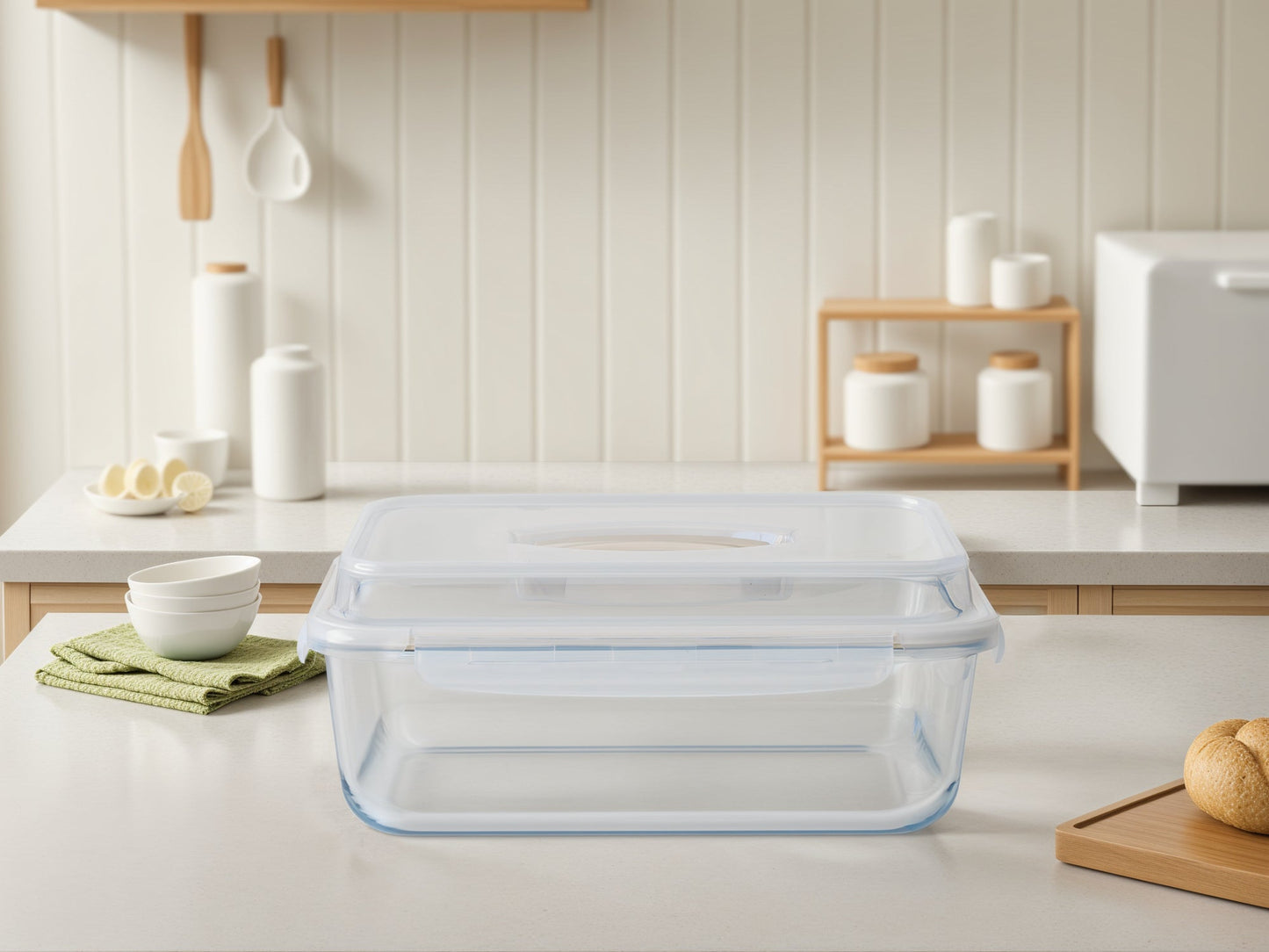 Bake & Carry Glass Set (5 Containers, Vanilla) (Online Exclusive)