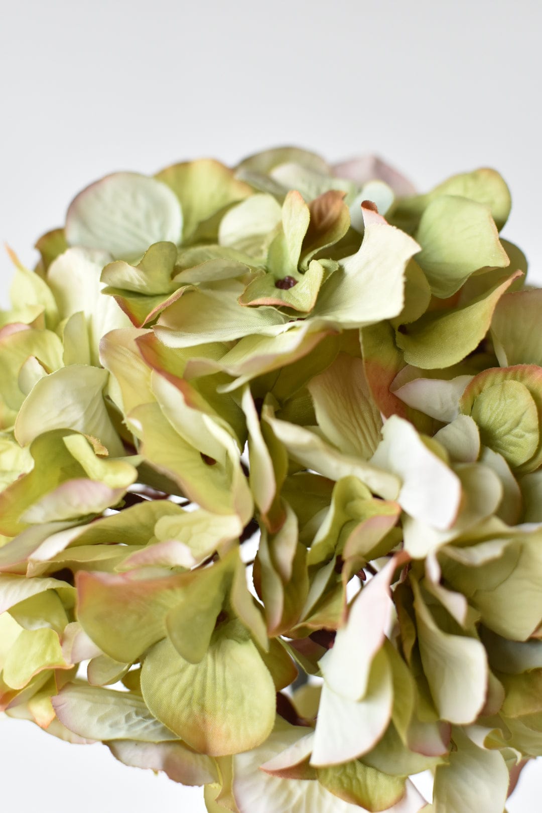 30" Faux Hydrangea Stem Green Lavender (Online exclusive)