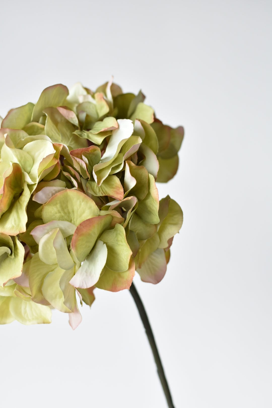 30" Faux Hydrangea Stem Green Lavender (Online exclusive)