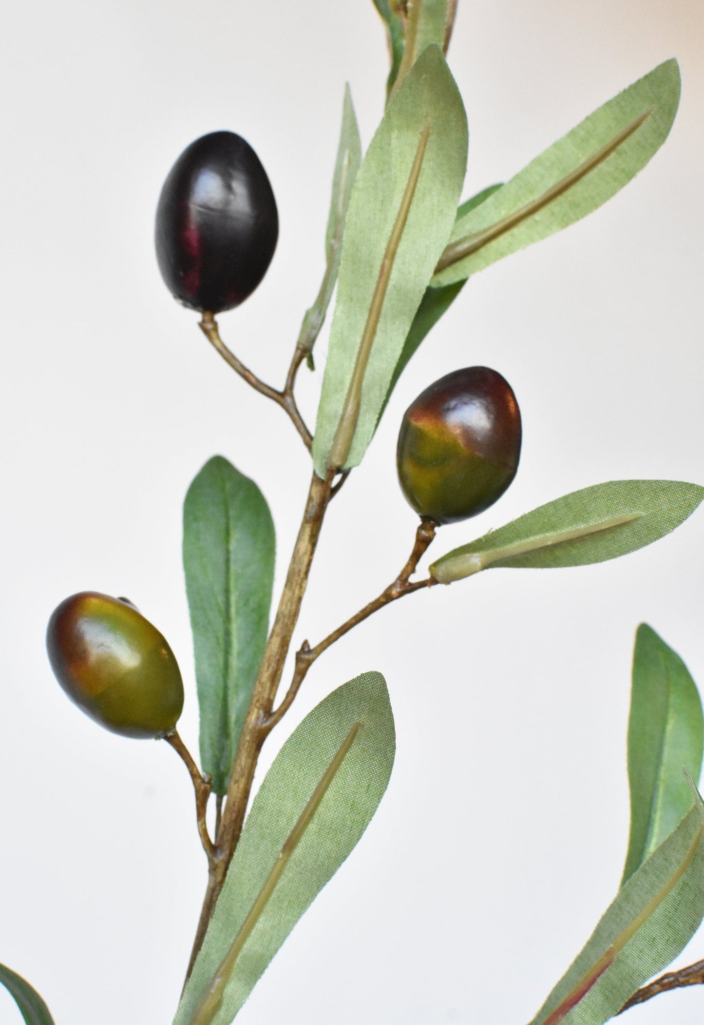 39" Faux Green Olive Stem  (online exclusive)