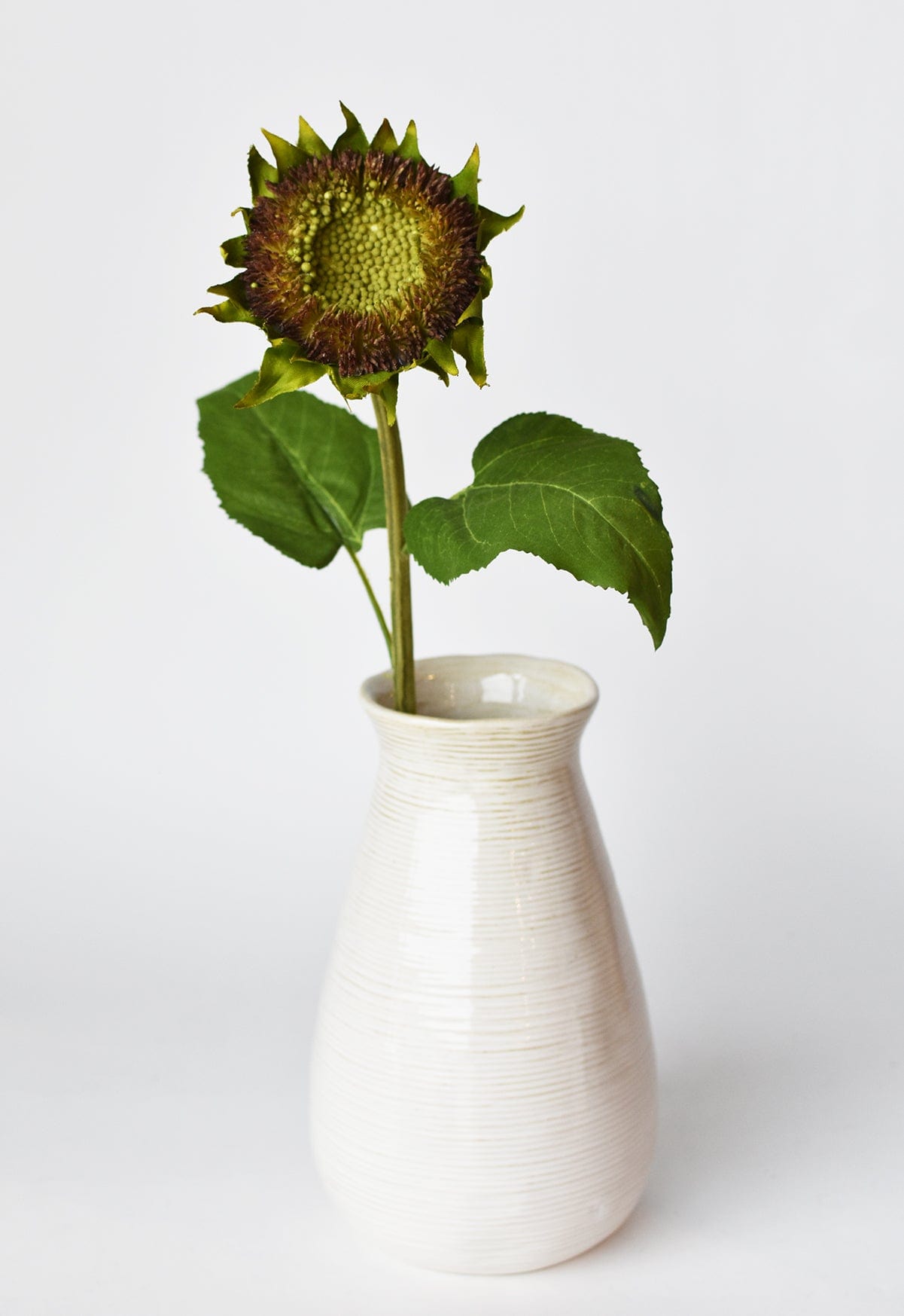 28" Aged Brown Sunflower Stem (Online exclusive)