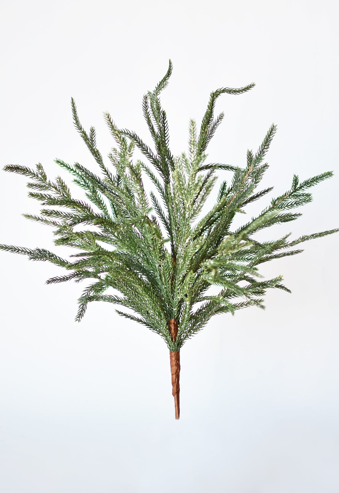 20" Faux Whitewash Green Norfolk Pine Spray Bush (Online exclusive)