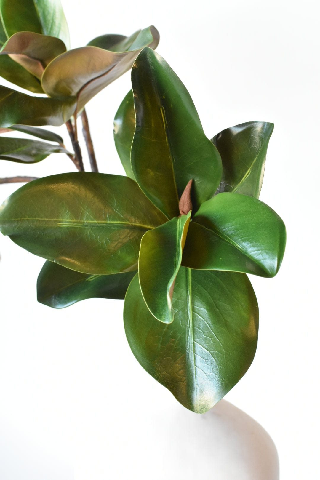 40" Faux Magnolia Leaf Branch (Online exclusive)