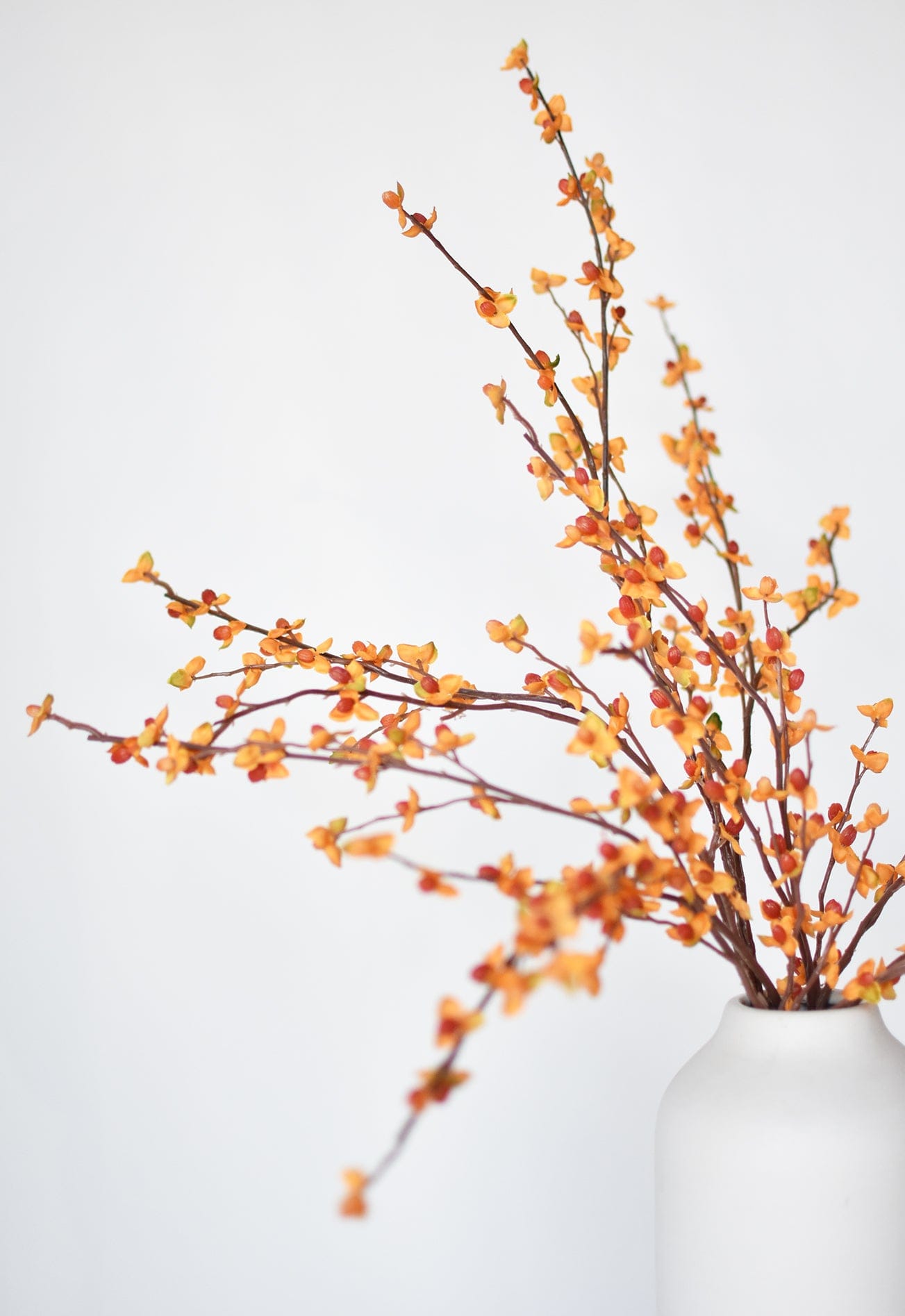 32" Faux Bittersweet Stem (Online exclusive)