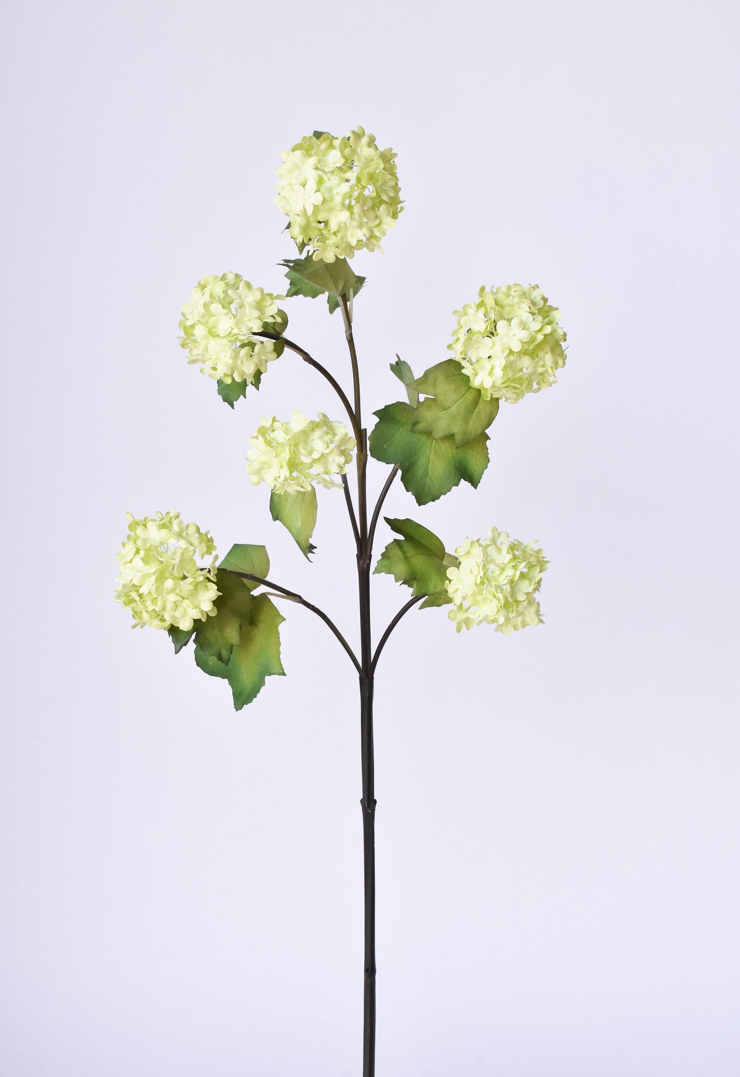 30" Faux Green Snowball Hydrangea Stem  (online exclusive)