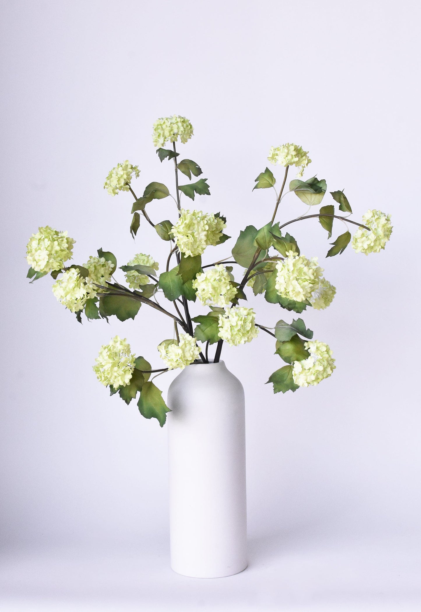 30" Faux Green Snowball Hydrangea Stem  (online exclusive)