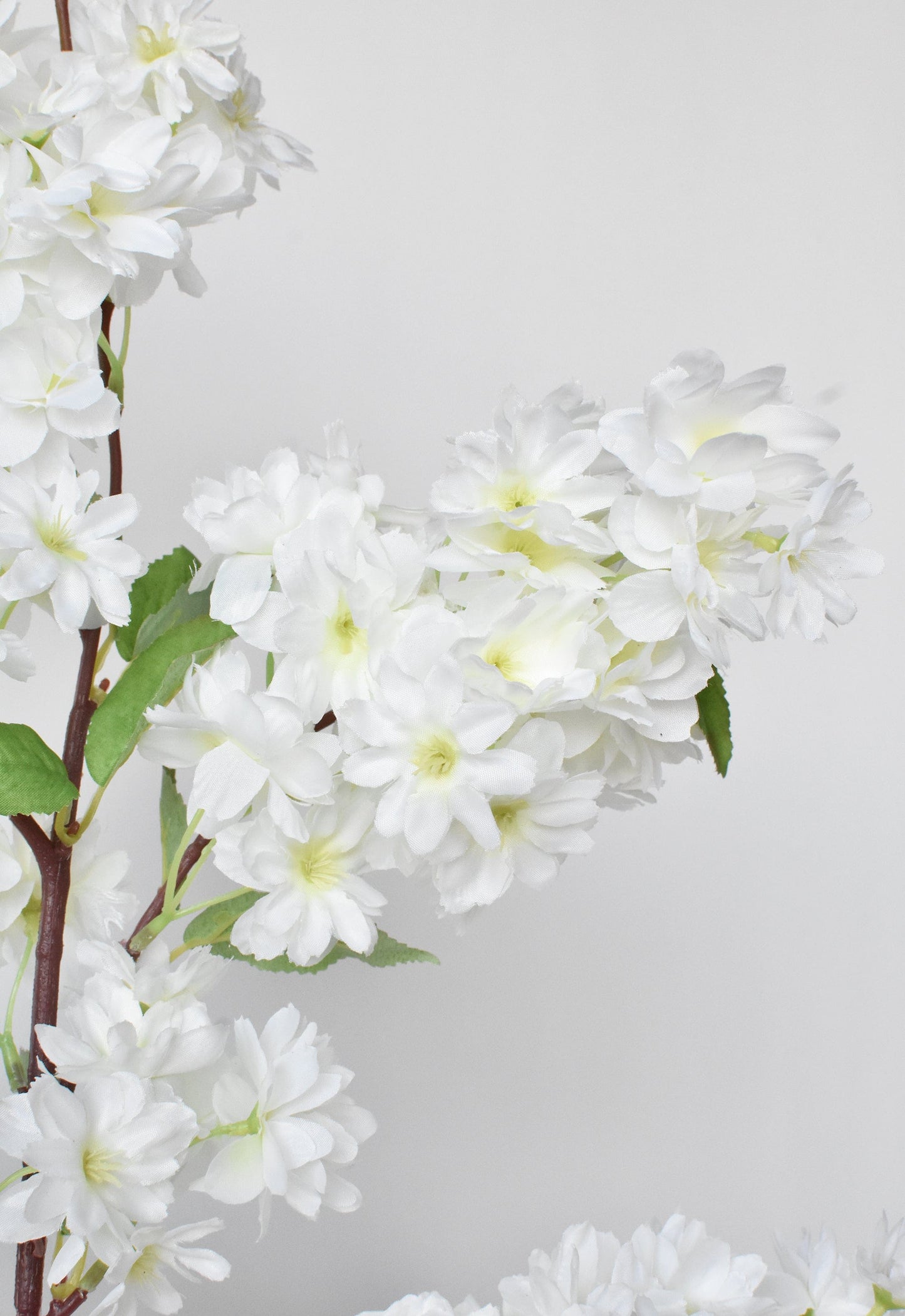 40" Faux Cherry Blossom Branch Stem Cream  (online exclusive)