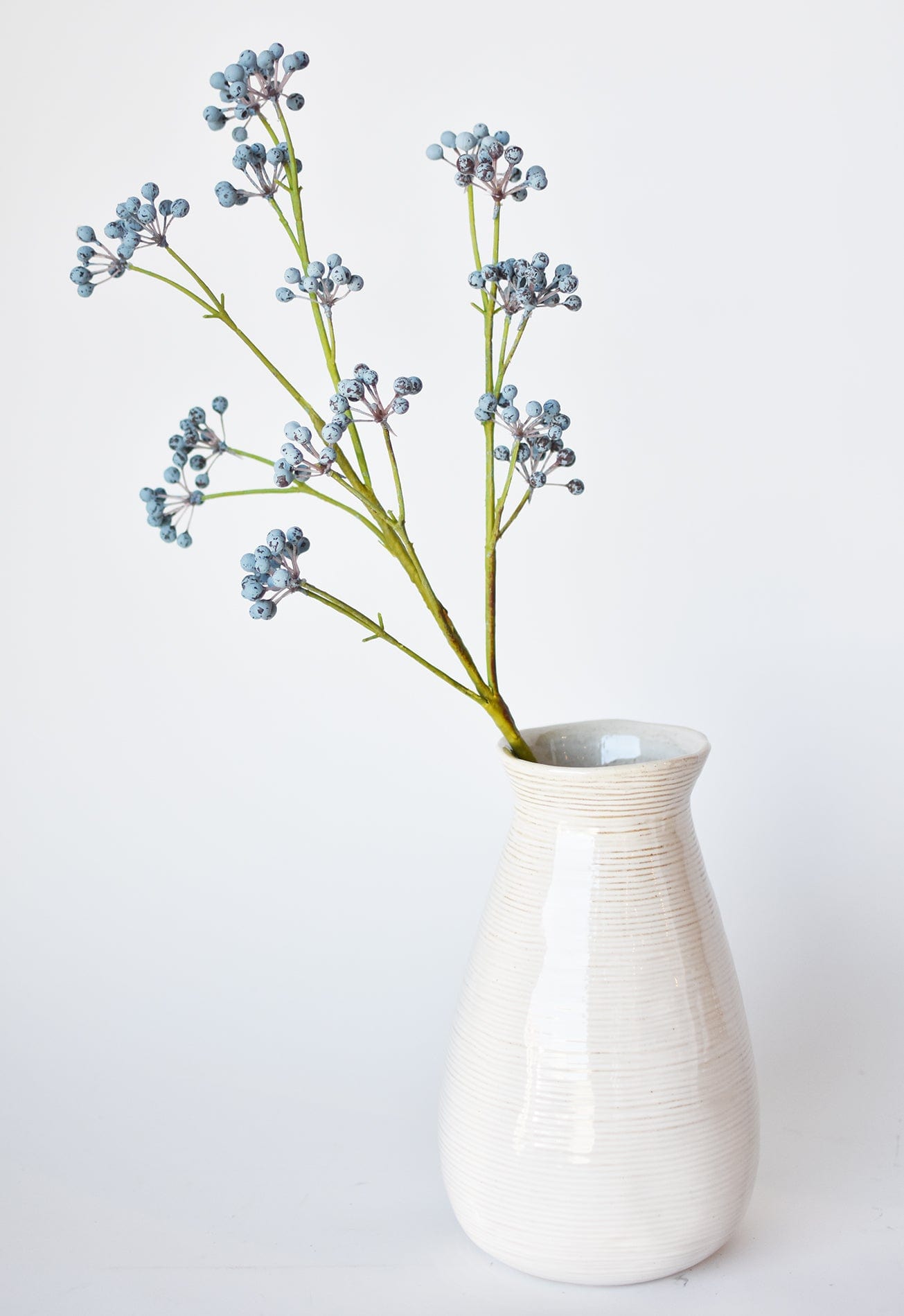 28.5" Faux Blue Berry Spray (Online exclusive)