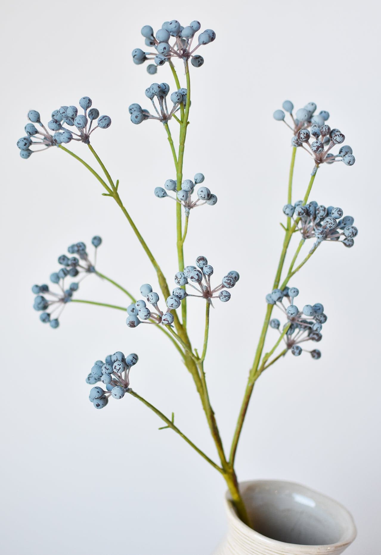 28.5" Faux Blue Berry Spray (Online exclusive)