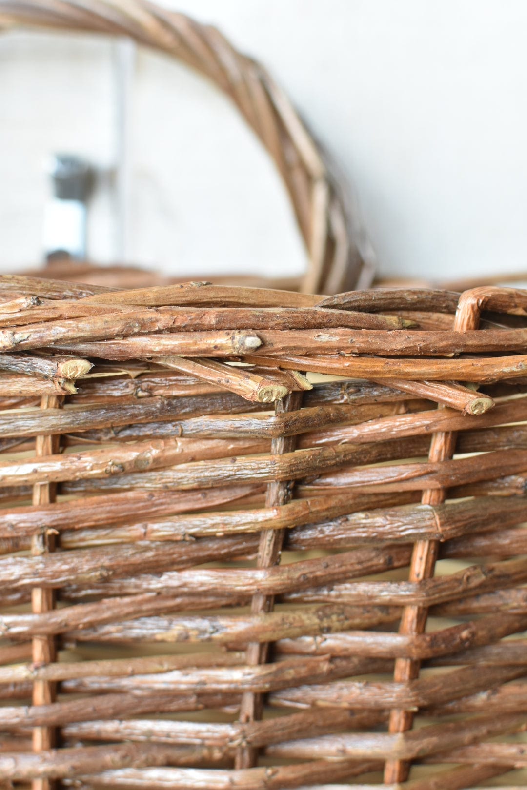 11" x 17" Wicker Basket w/Handle (online exclusive)