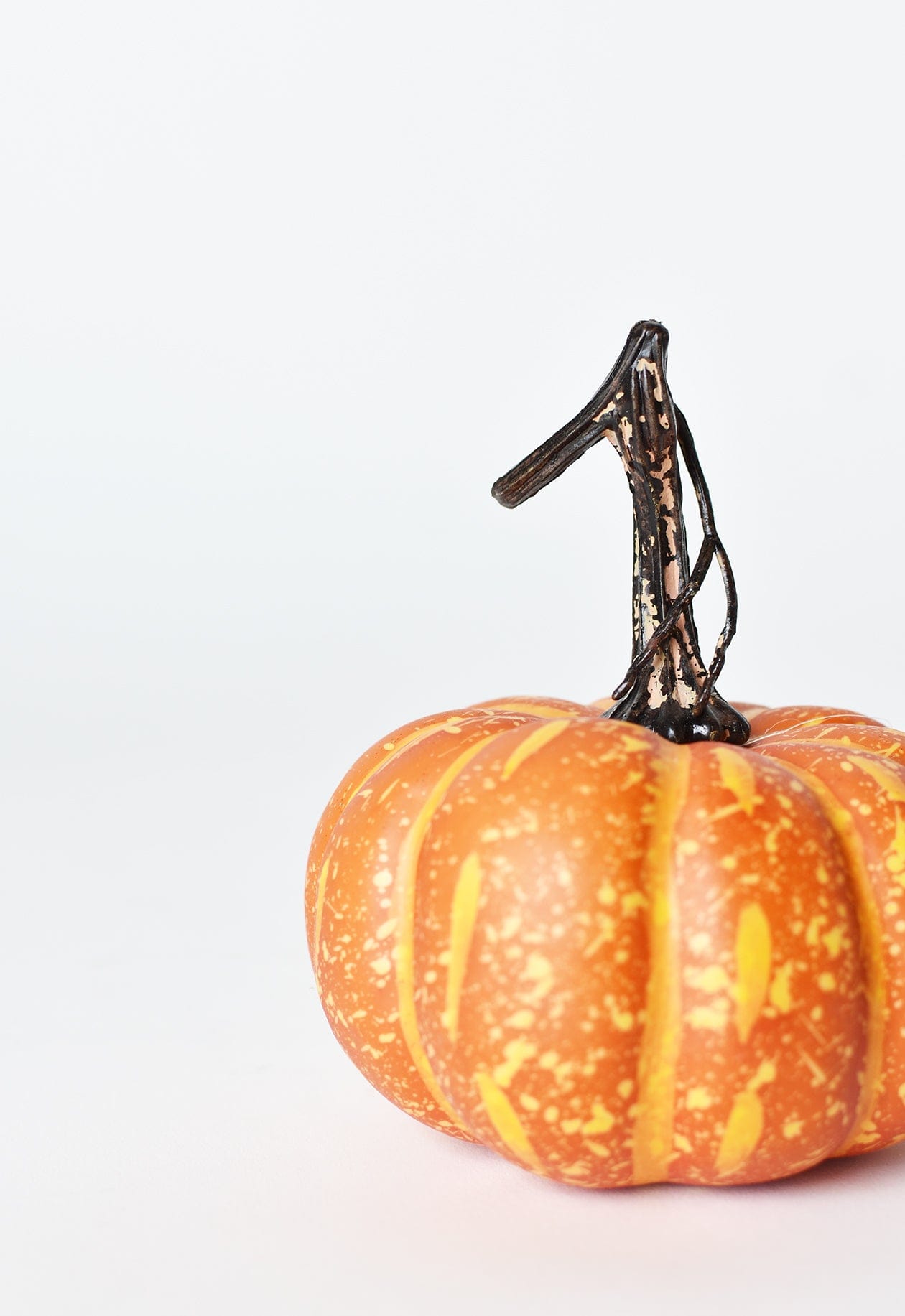 Short Faux Orange Pumpkin (Online exclusive)