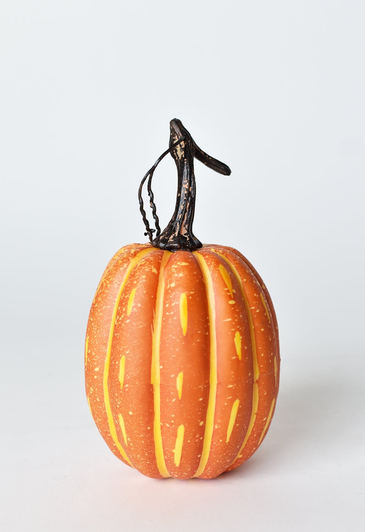 Tall Faux Orange Pumpkin (Online exclusive)