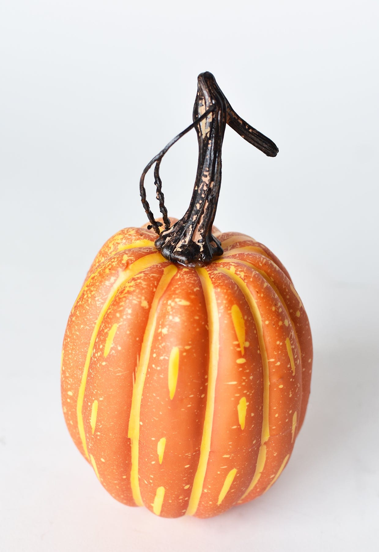 Tall Faux Orange Pumpkin (Online exclusive)
