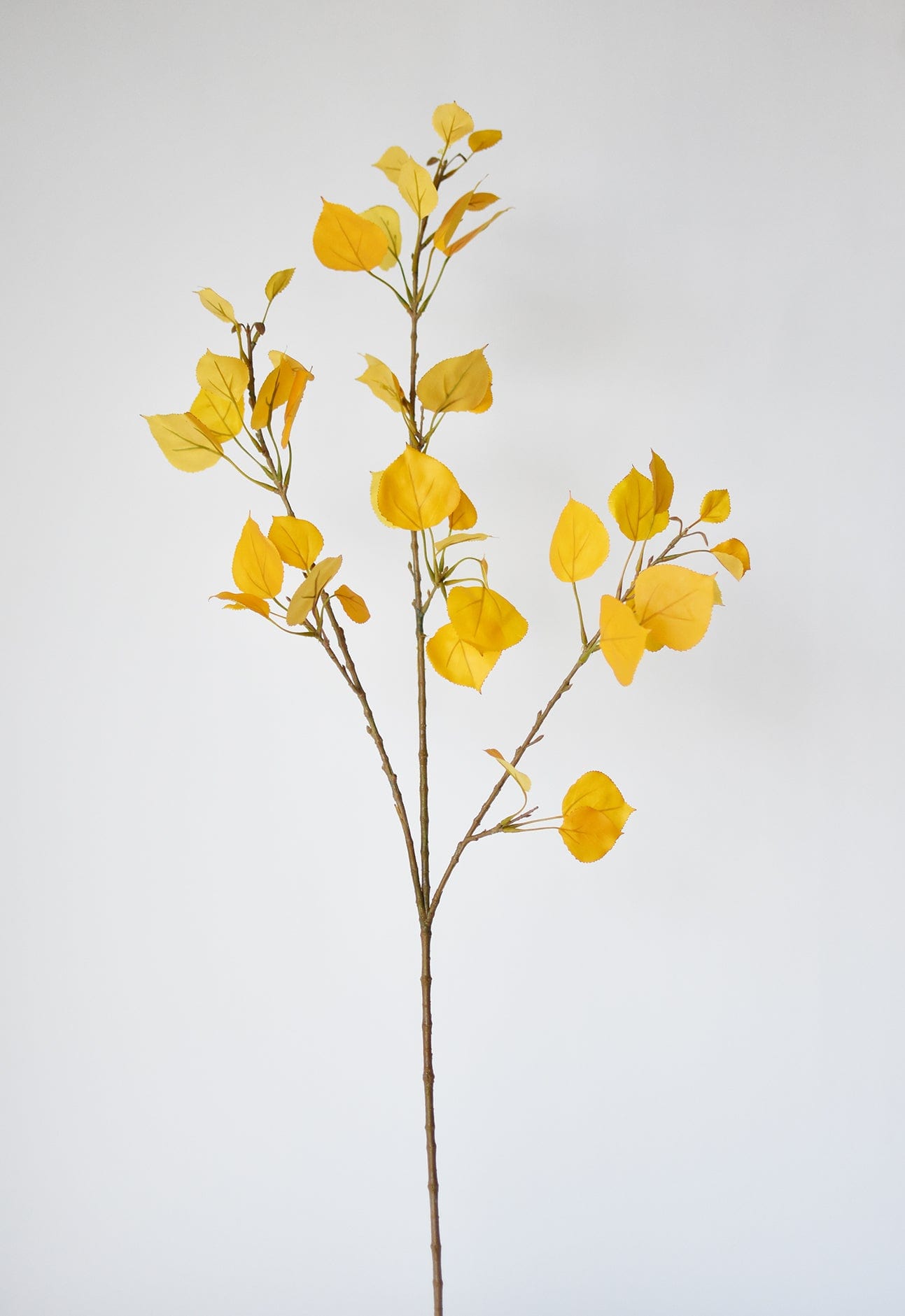 40" Faux Yellow Aspen Branch Spray (Online exclusive)