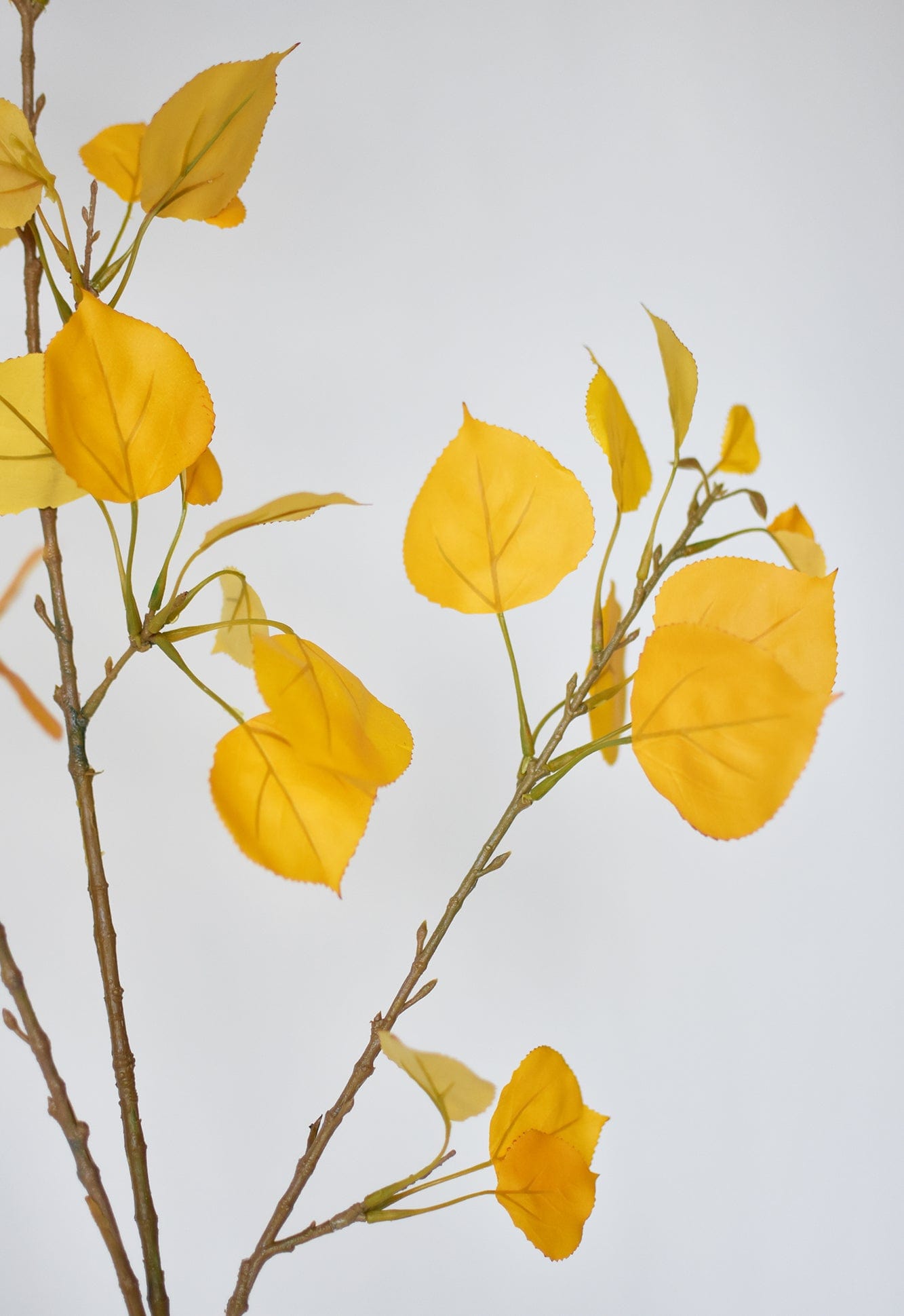 40" Faux Yellow Aspen Branch Spray (Online exclusive)