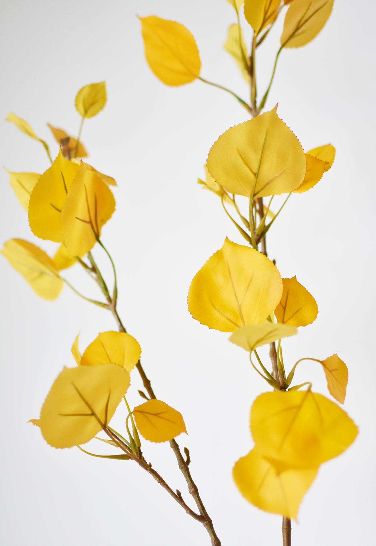 40" Faux Yellow Aspen Branch Spray (Online exclusive)