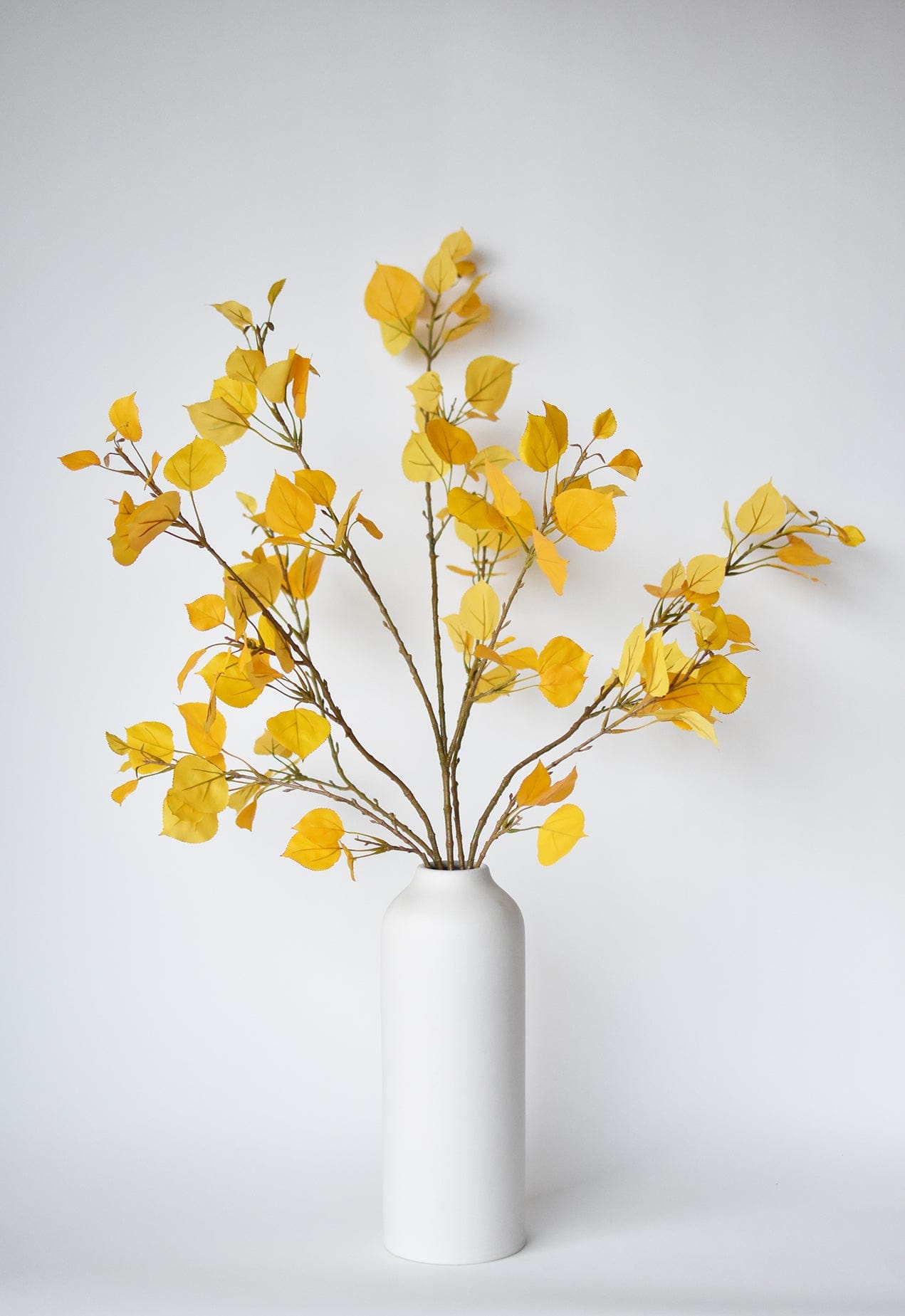 40" Faux Yellow Aspen Branch Spray (Online exclusive)