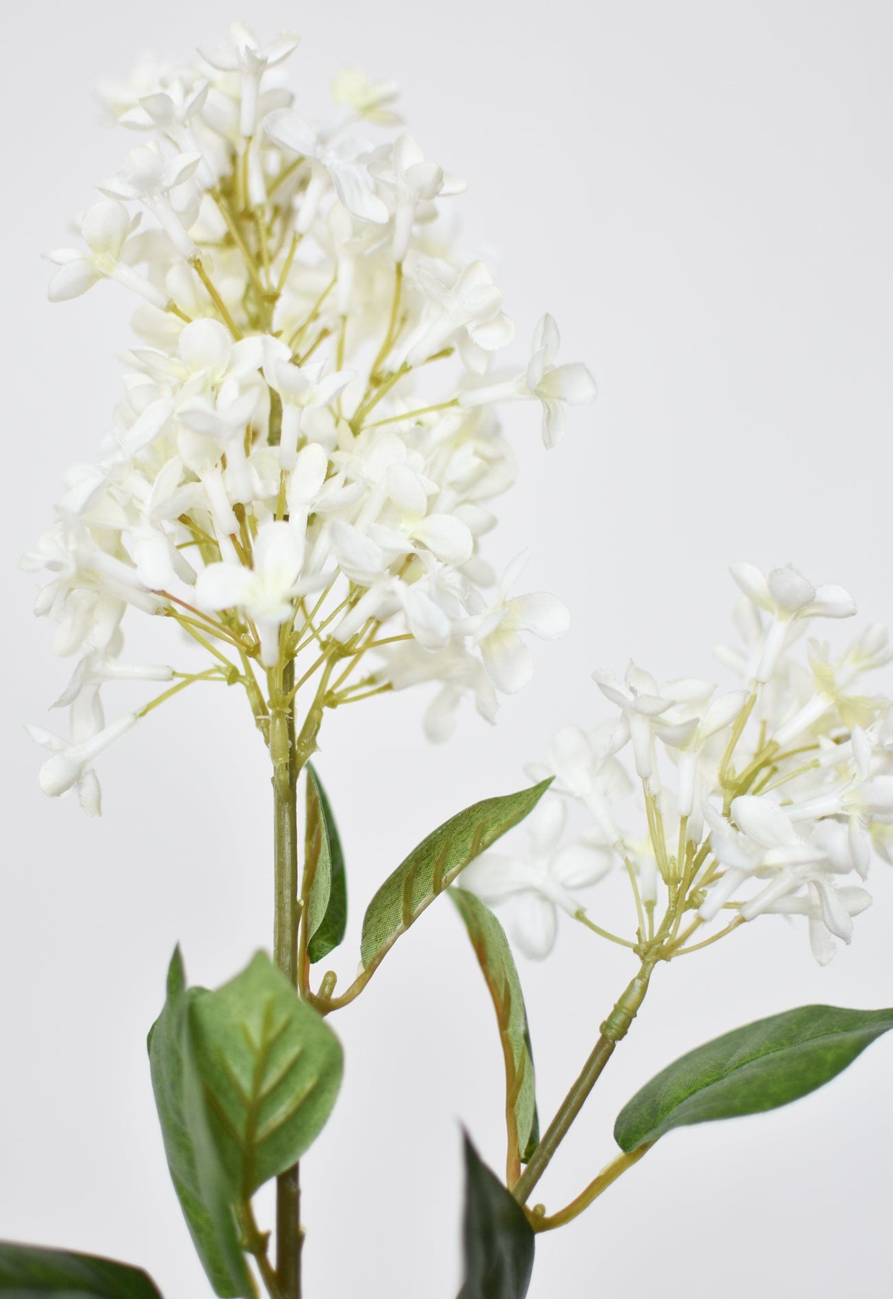 28.5" Faux White English Lilac Stem (Online exclusive)