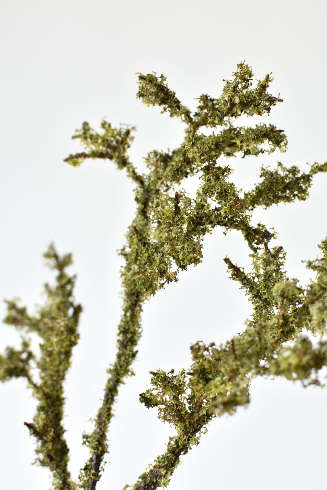 33" Faux Moss Twig Branch Stem  (online exclusive)