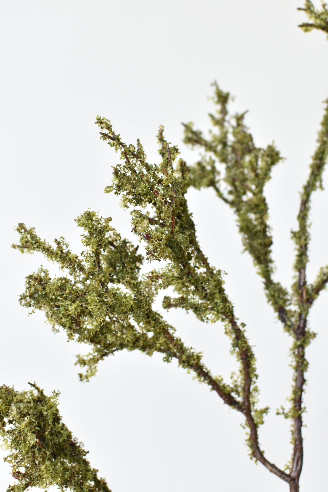 33" Faux Moss Twig Branch Stem  (online exclusive)