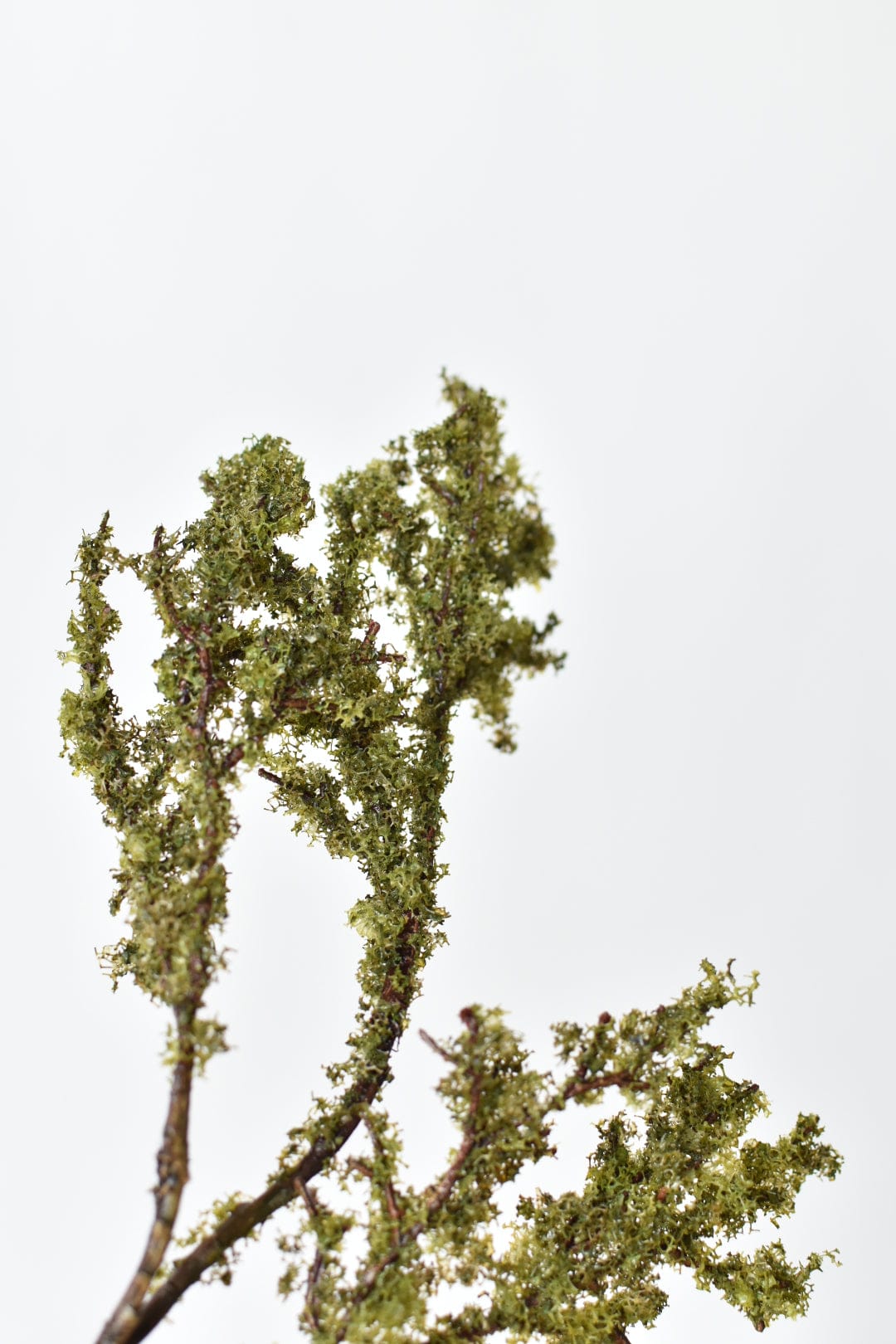 33" Faux Moss Twig Branch Stem  (online exclusive)