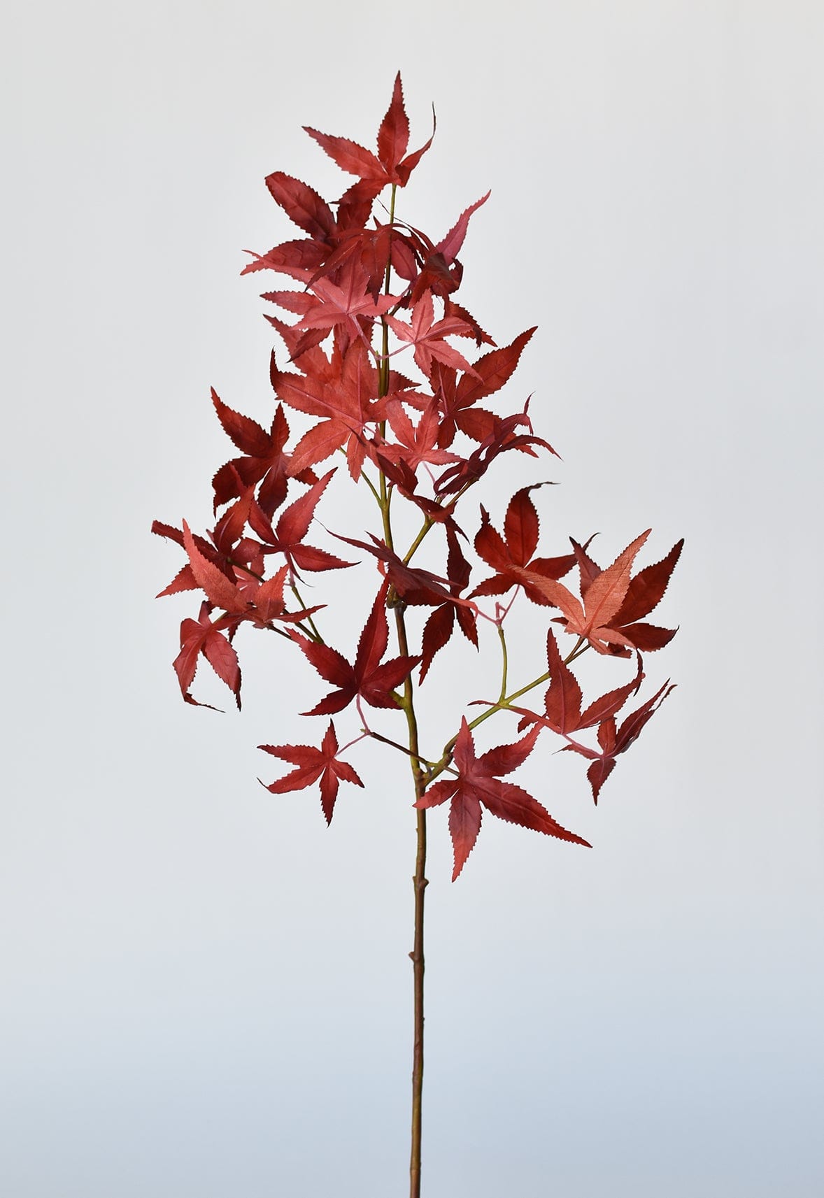 27" Faux Japanese Maple Leaf Stem (online exclusive)