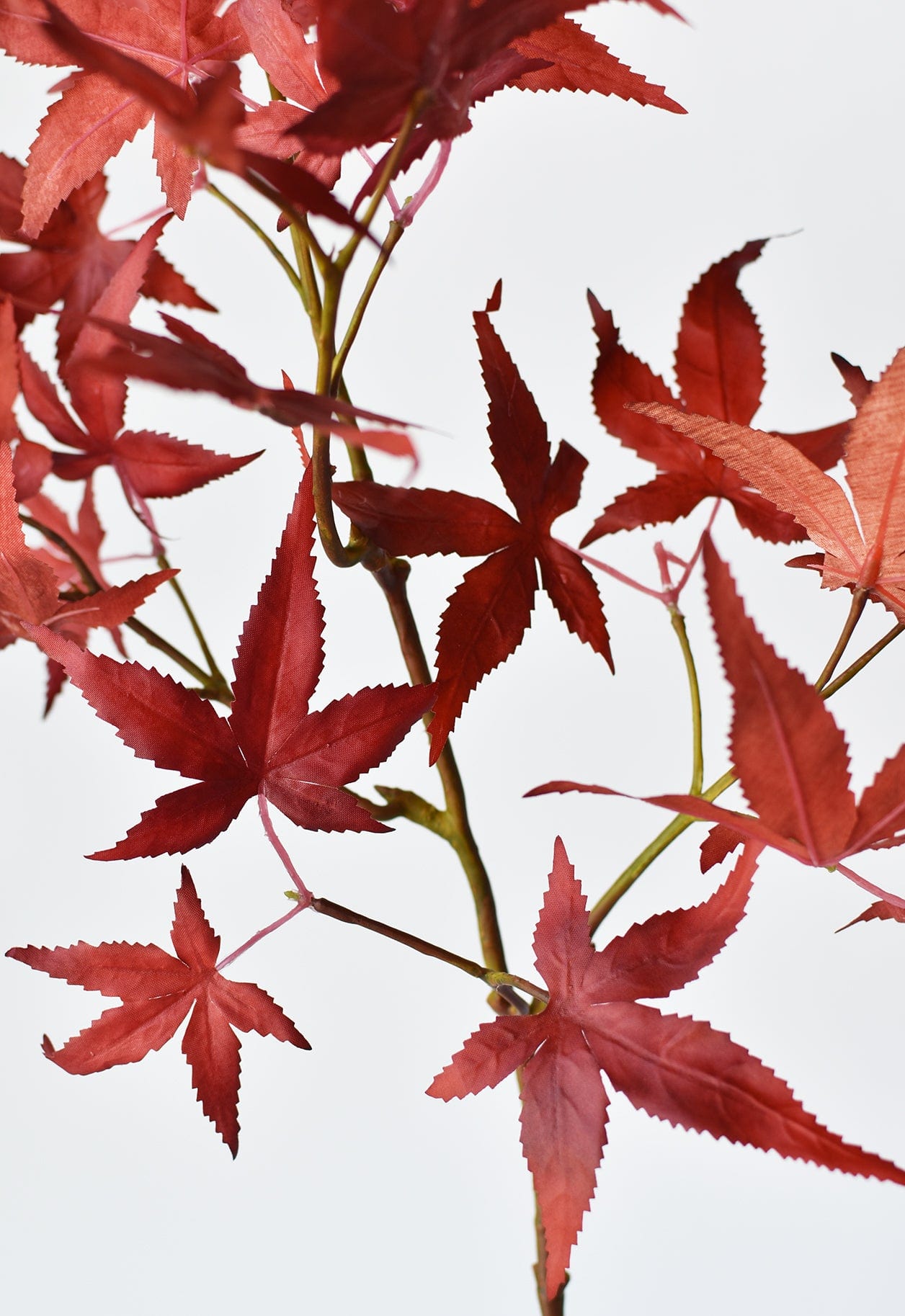 27" Faux Japanese Maple Leaf Stem (online exclusive)