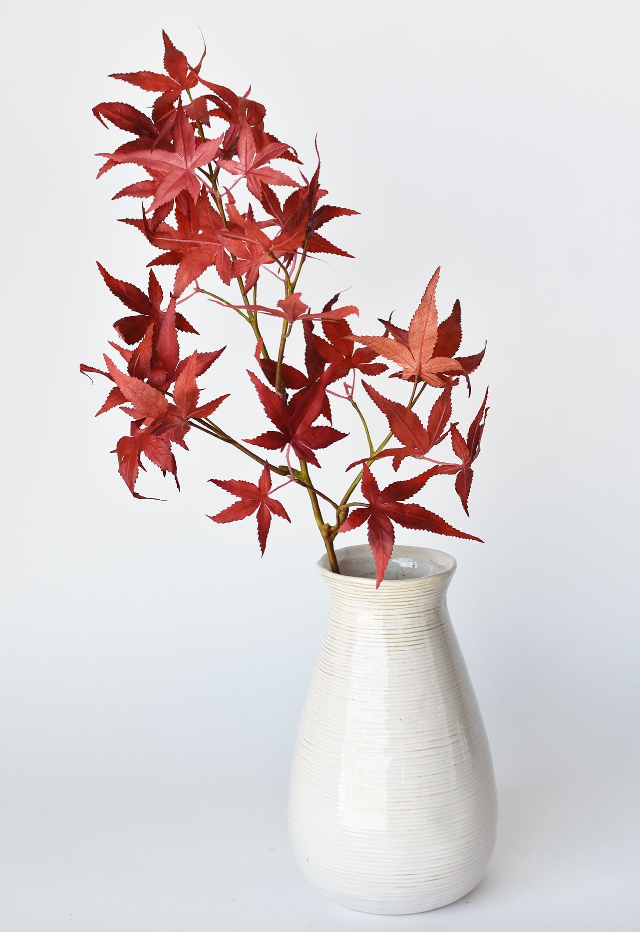 27" Faux Japanese Maple Leaf Stem (online exclusive)