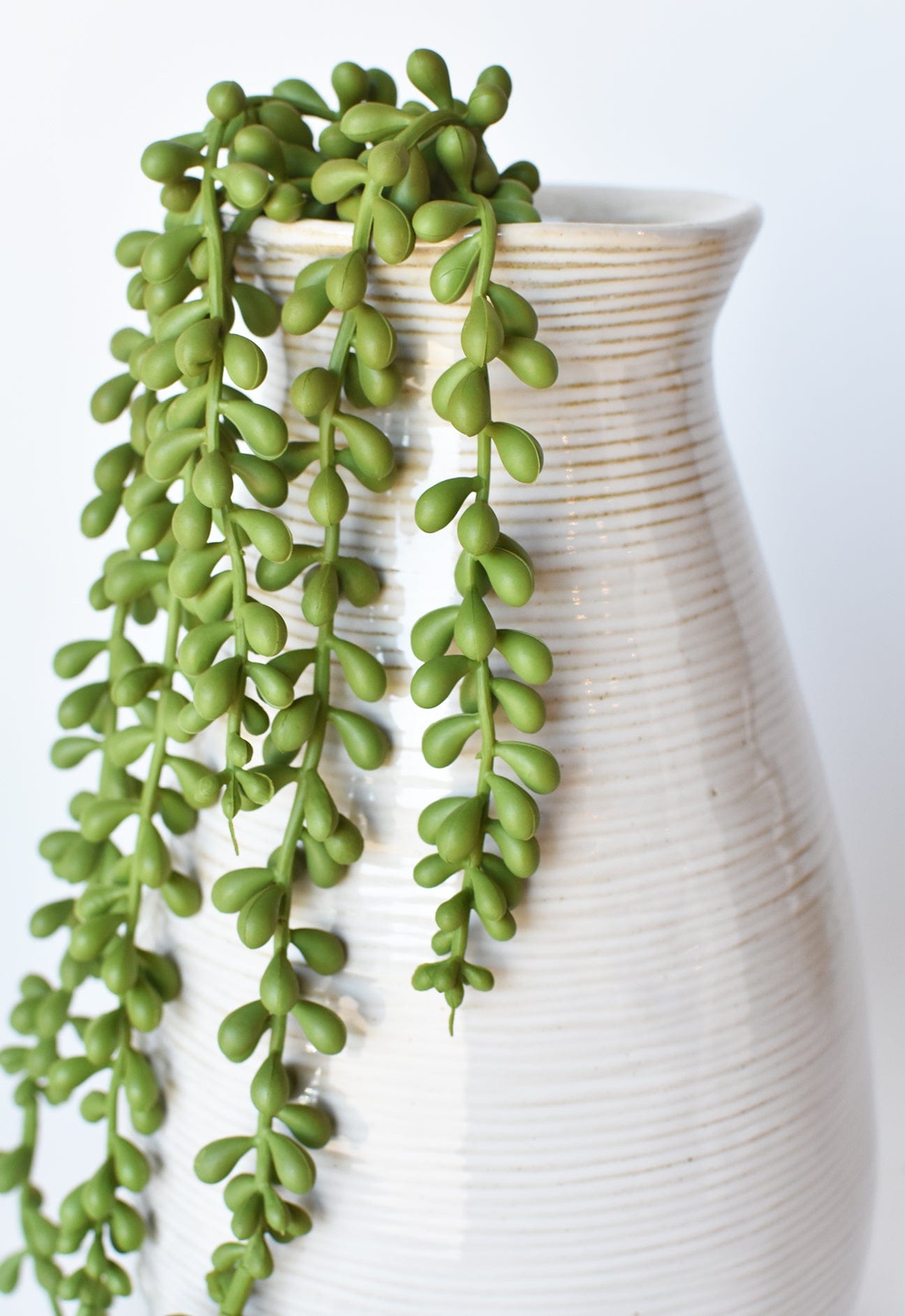 28" Faux String of Pearl Succulent Stem (Online exclusive)