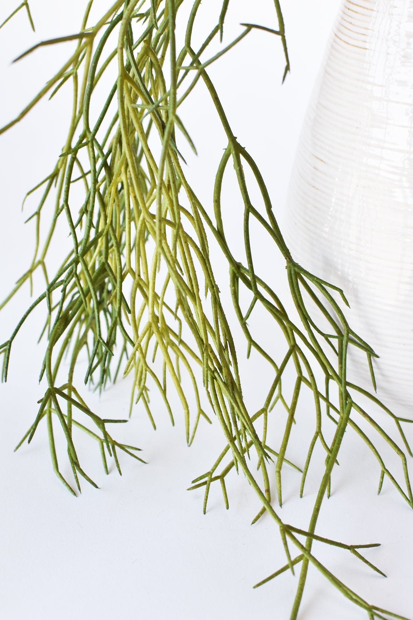 24" Faux Pencil Cactus Hanging Succulent Bush (Online exclusive)