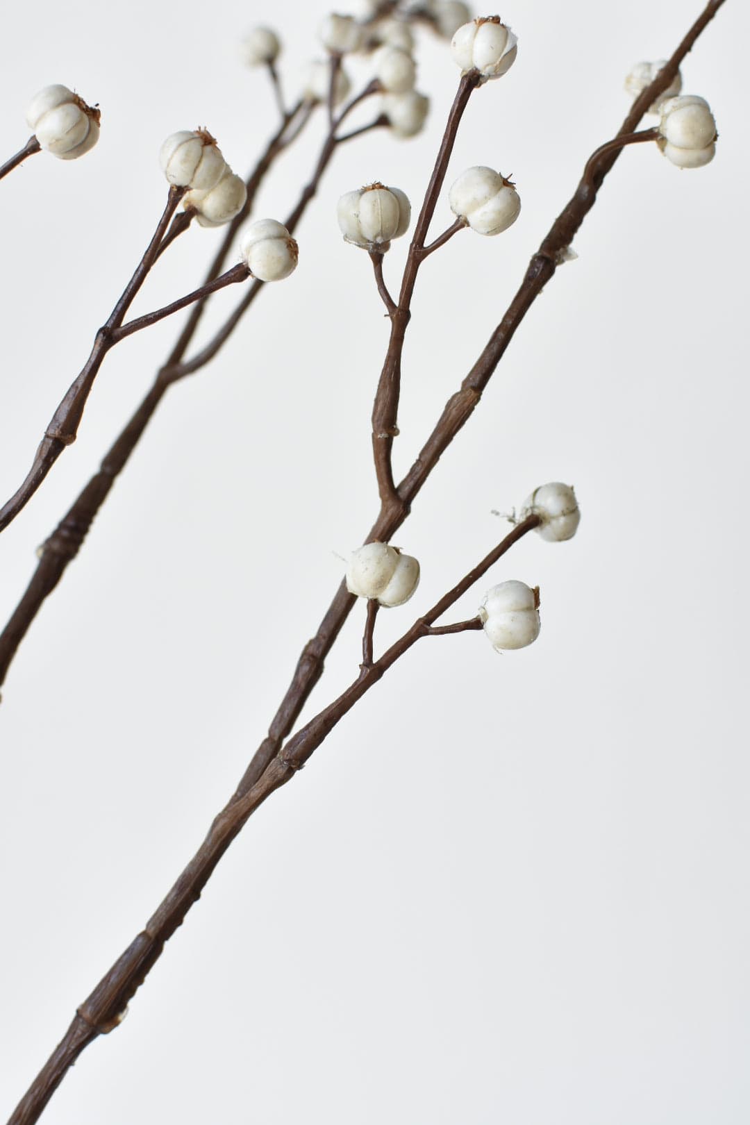 35" Faux Tallow Berry Branch Stem (Online exclusive)