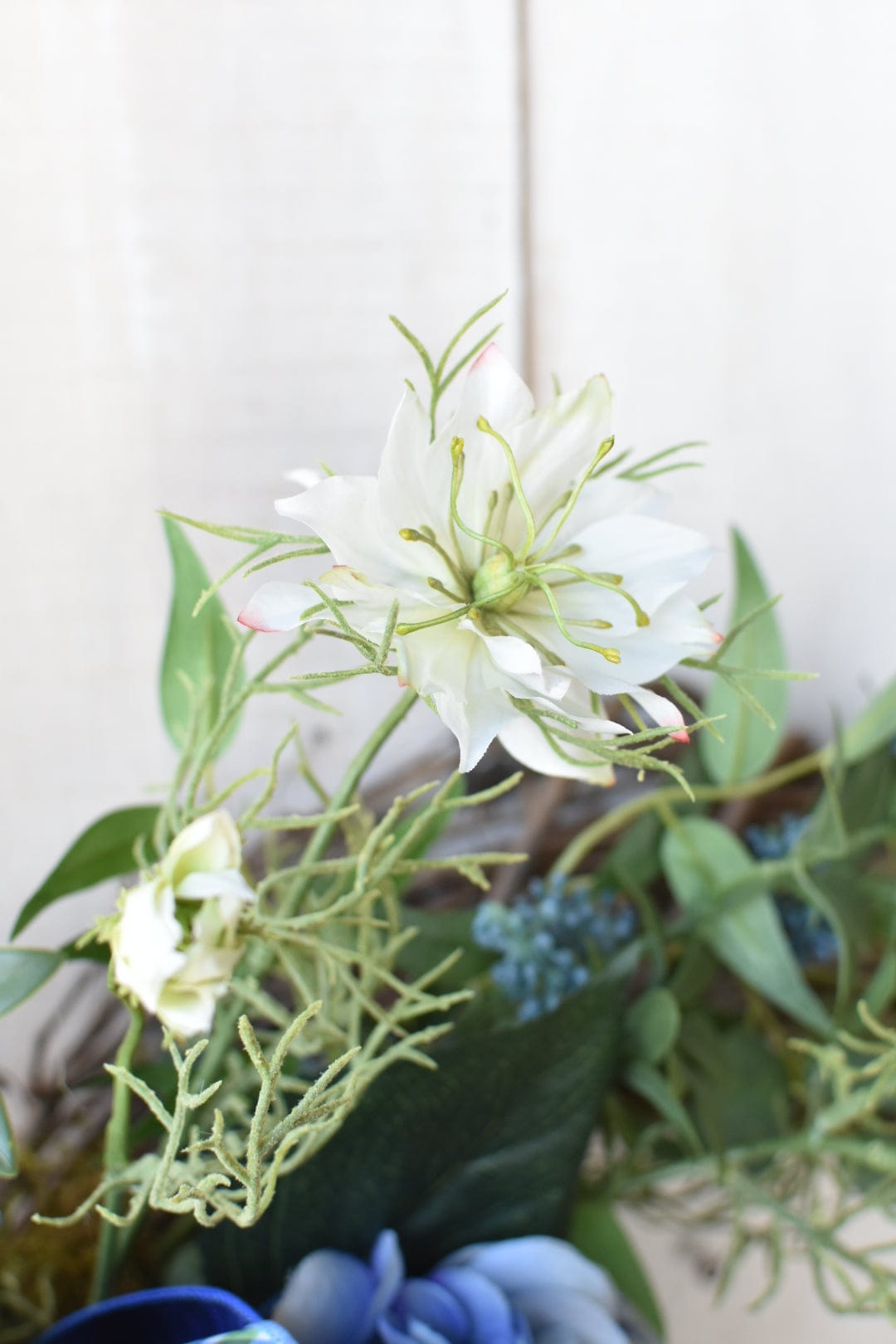 Blue and White Spring Wreath (Online exclusive)