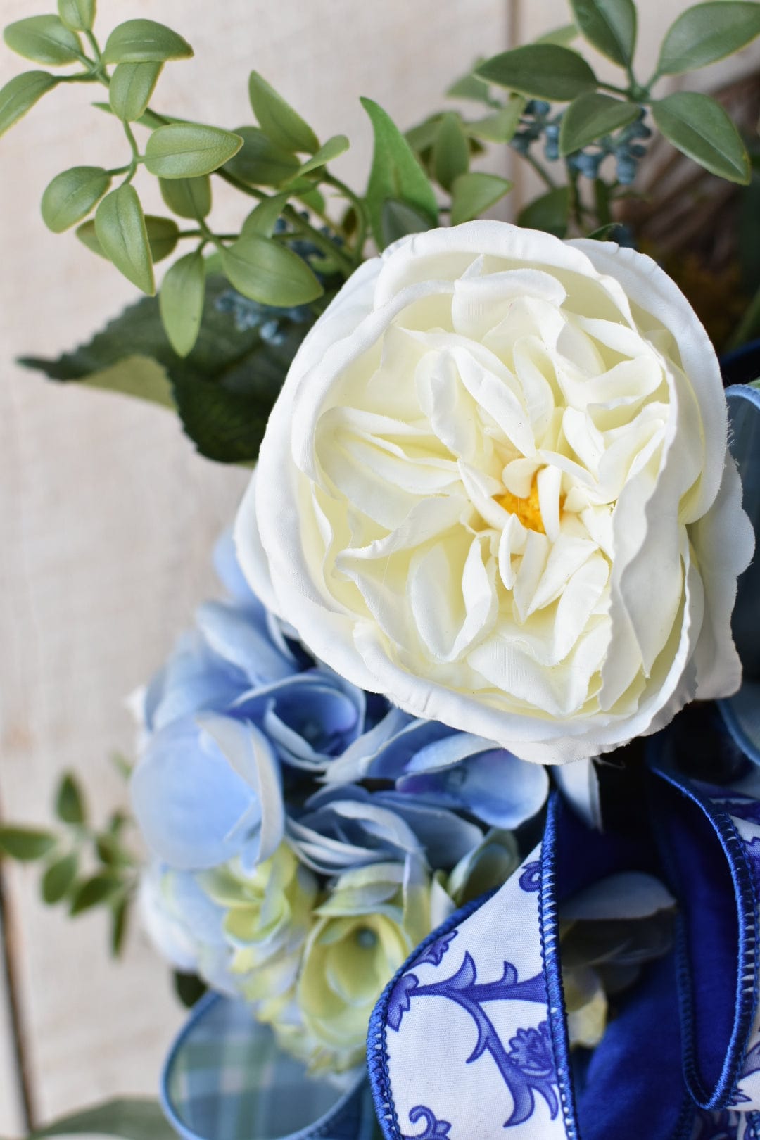Blue and White Spring Wreath (Online exclusive)