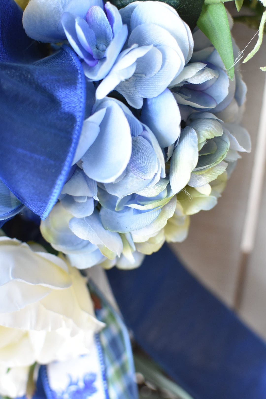 Blue and White Spring Wreath (Online exclusive)