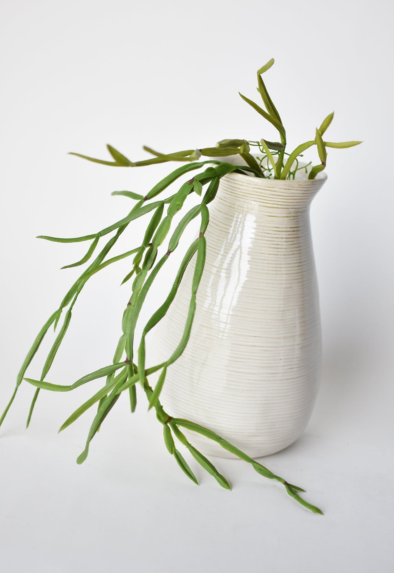 23" Faux Hanging Pencil Cactus Succulent Bush  (online exclusive)