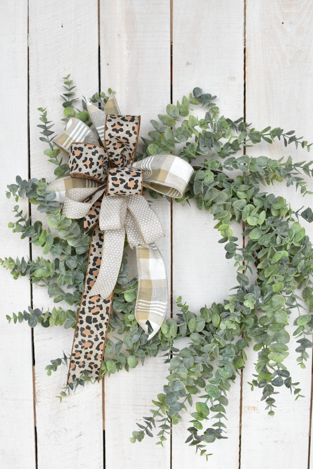28" Faux Eucalyptus Wreath (Online exclusive)