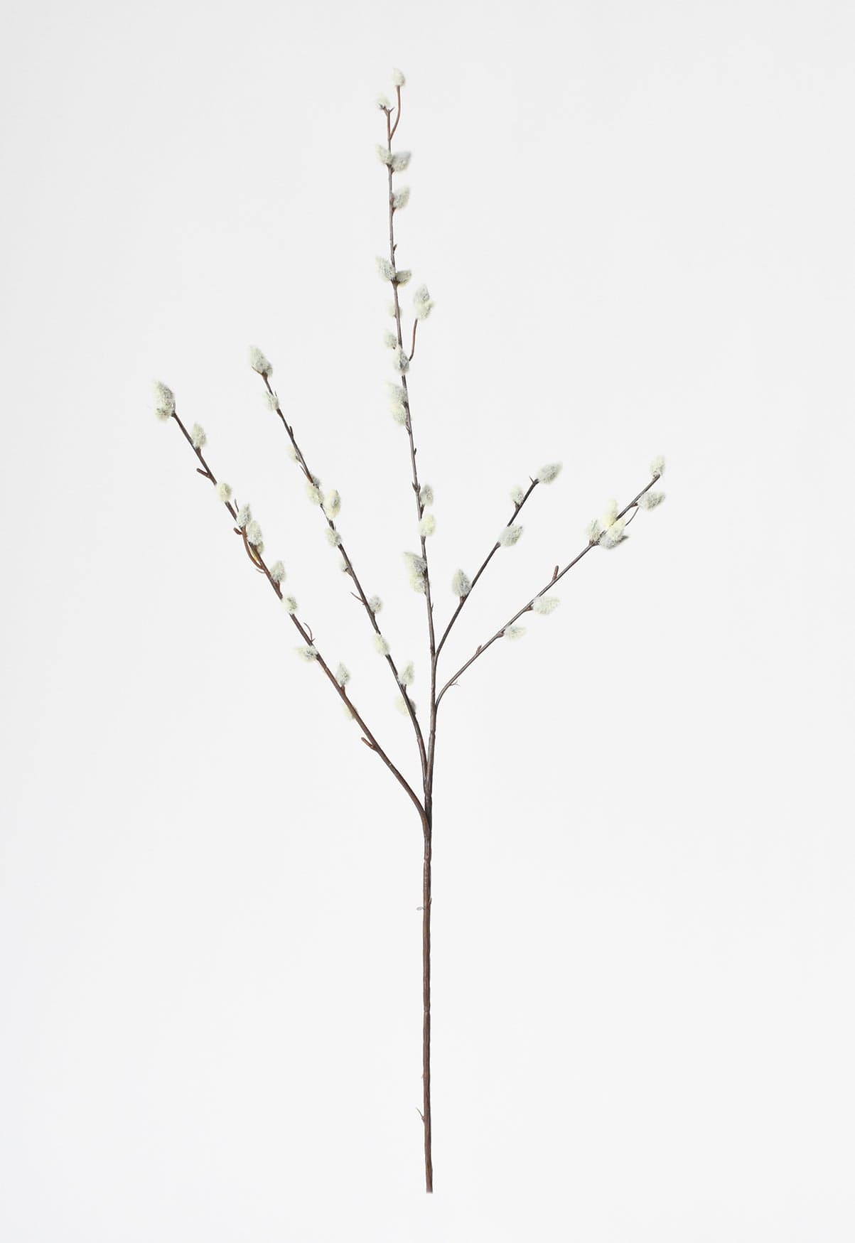 31" Faux Pussy Willow Stem  (online exclusive)