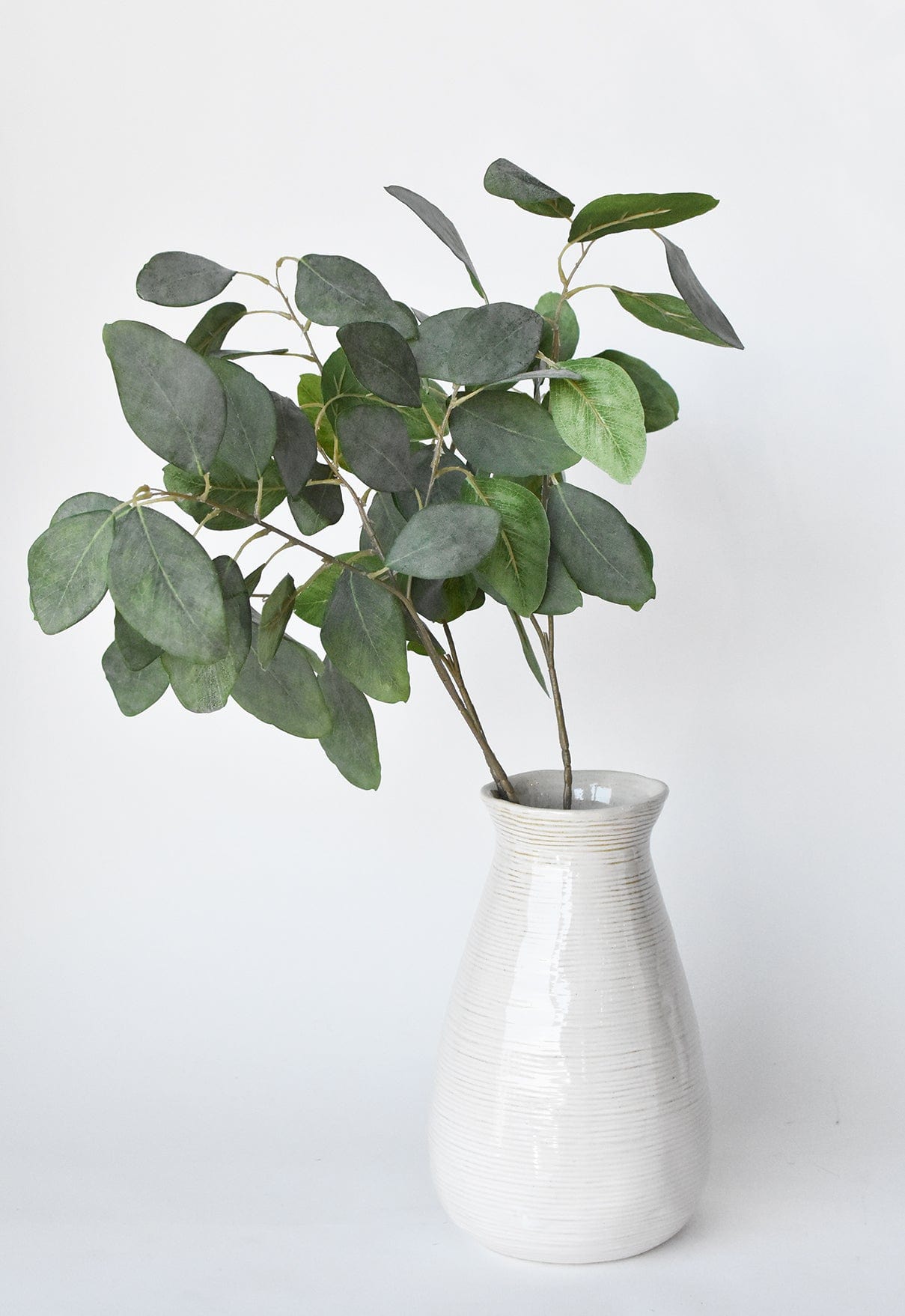24" Faux Eucalyptus Leaf Stem (Online exclusive)