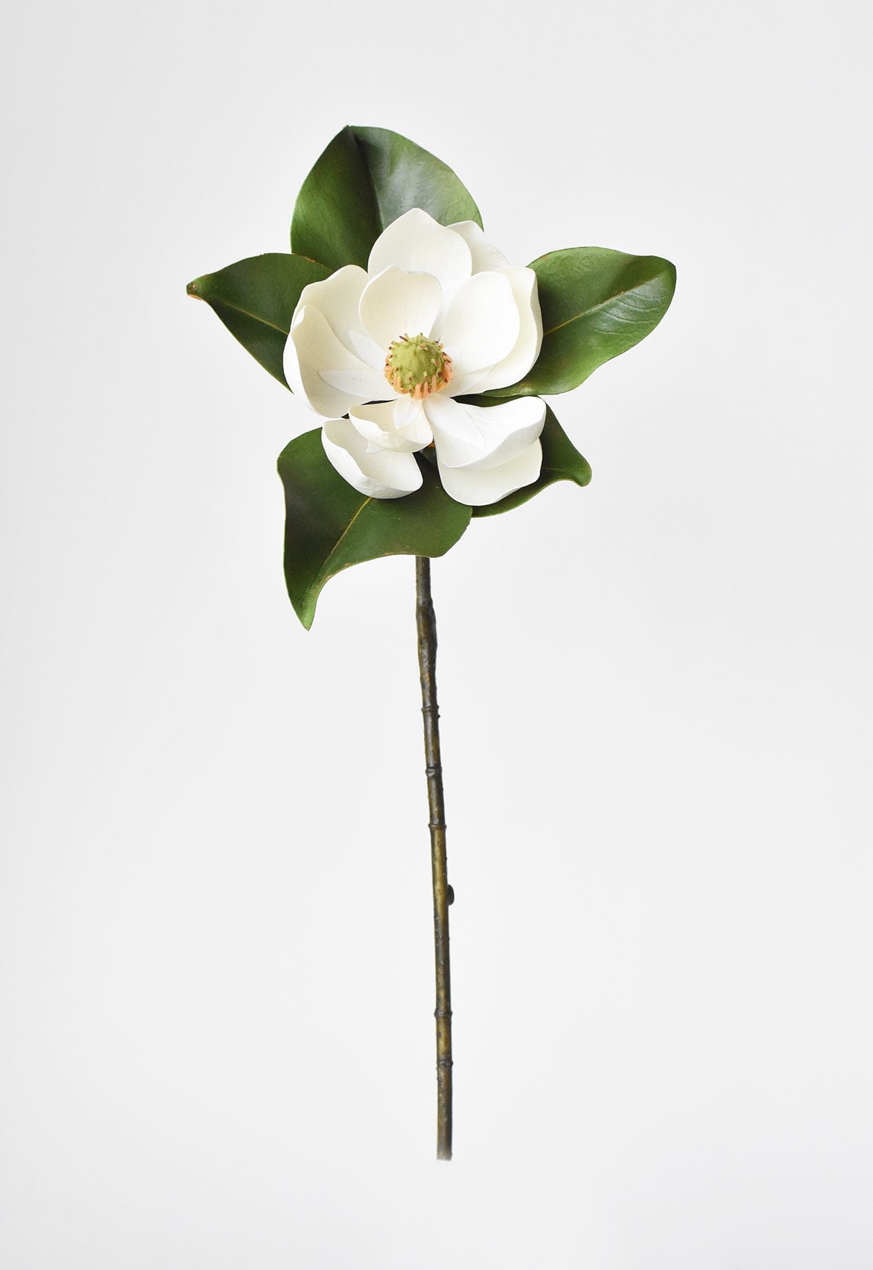 24" Faux Magnolia Blossom Stem (Online exclusive)