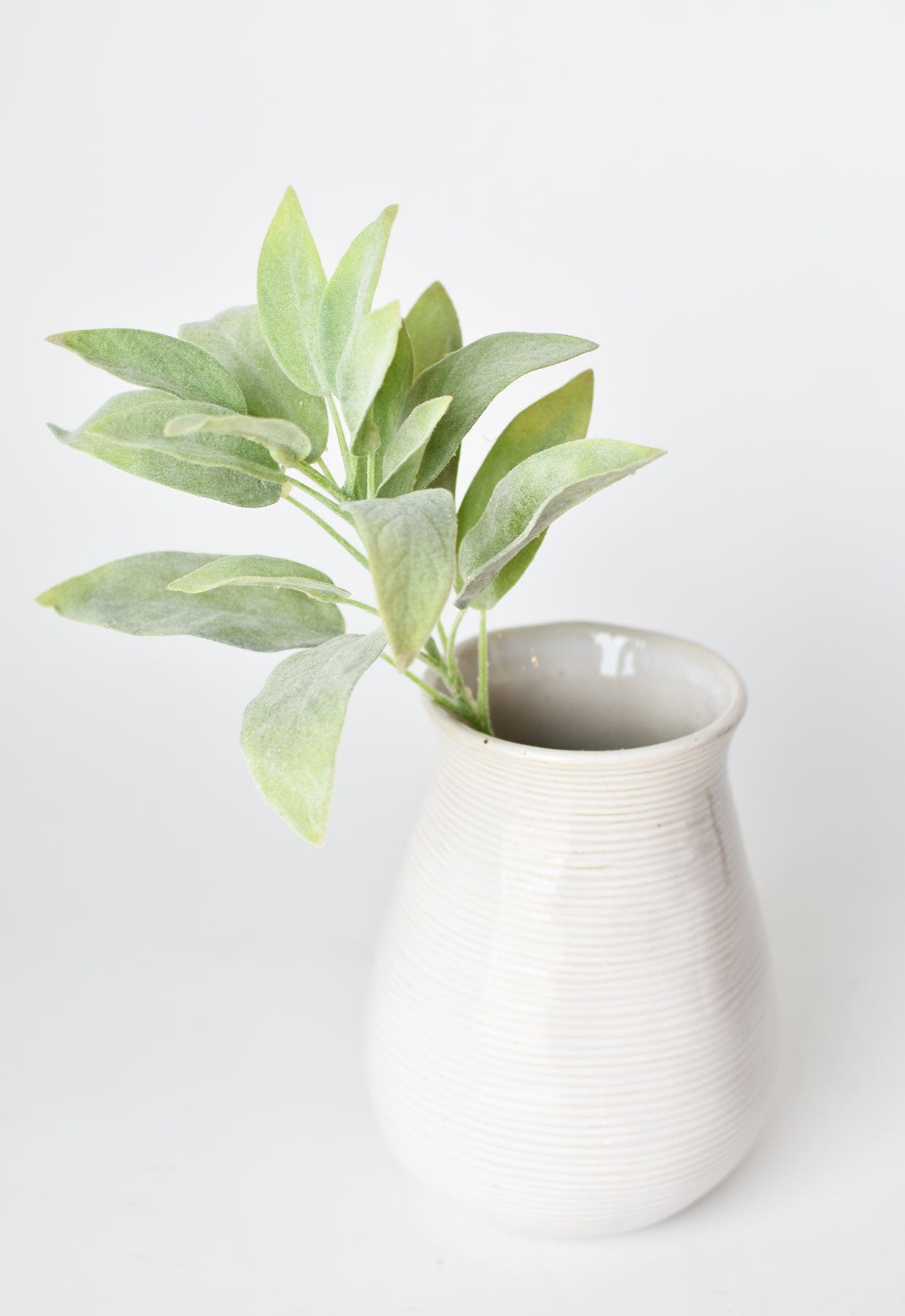 12"Faux Green Sage Pick Stem (Online exclusive)