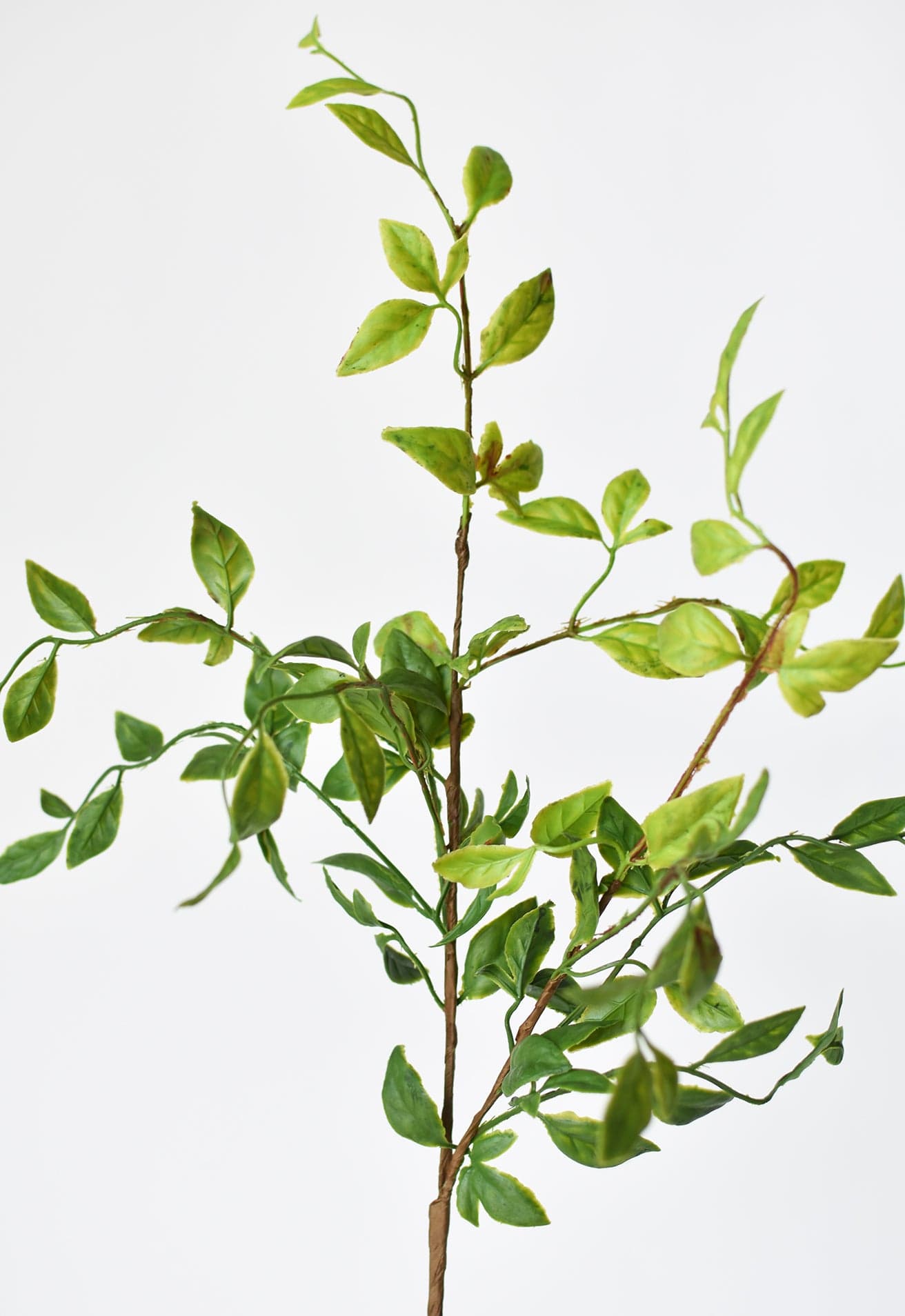 32" Faux Nandina Leaf Stem (Online exclusive)