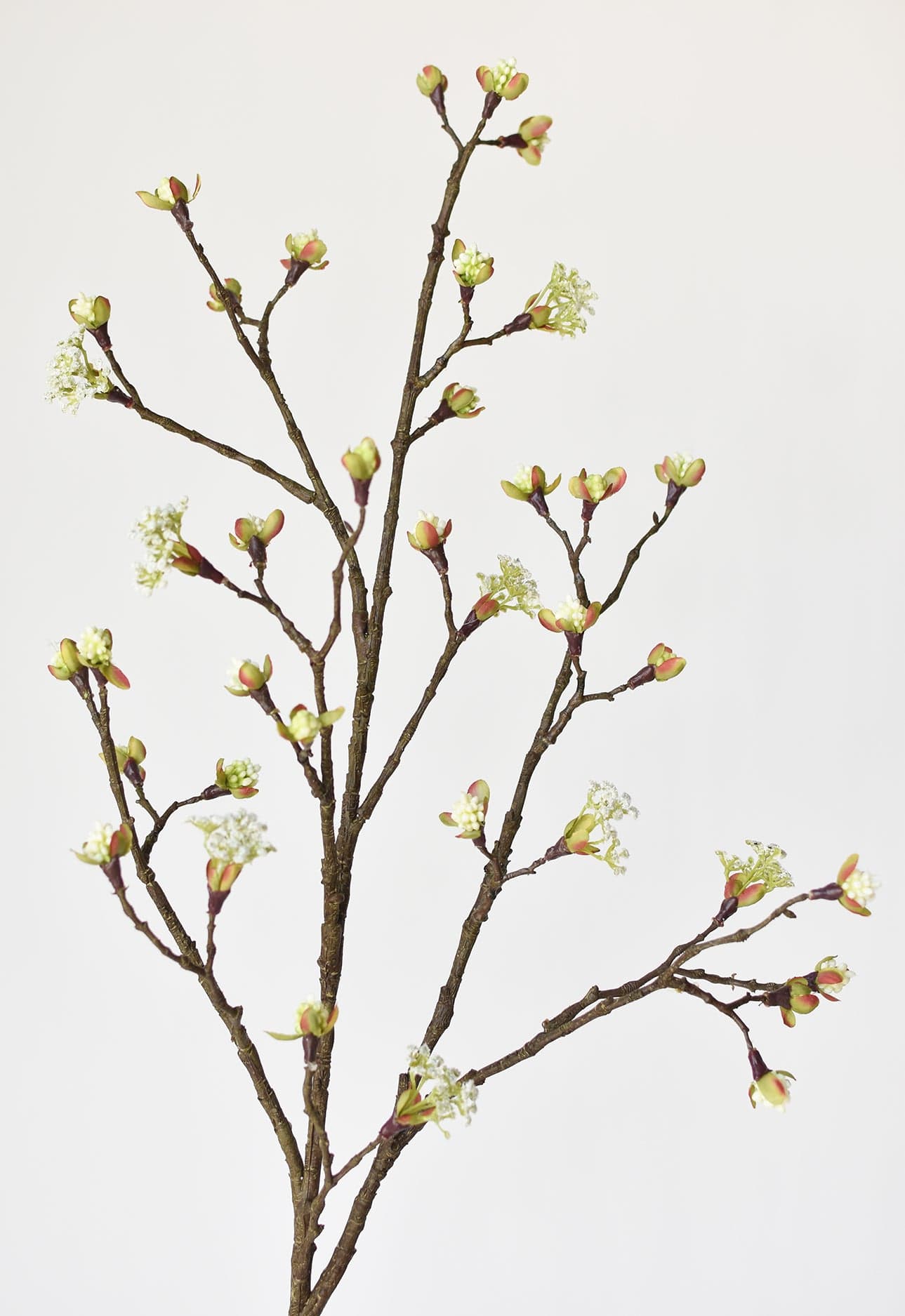 42" Faux Budding Blossom Branch Stem (Online exclusive)